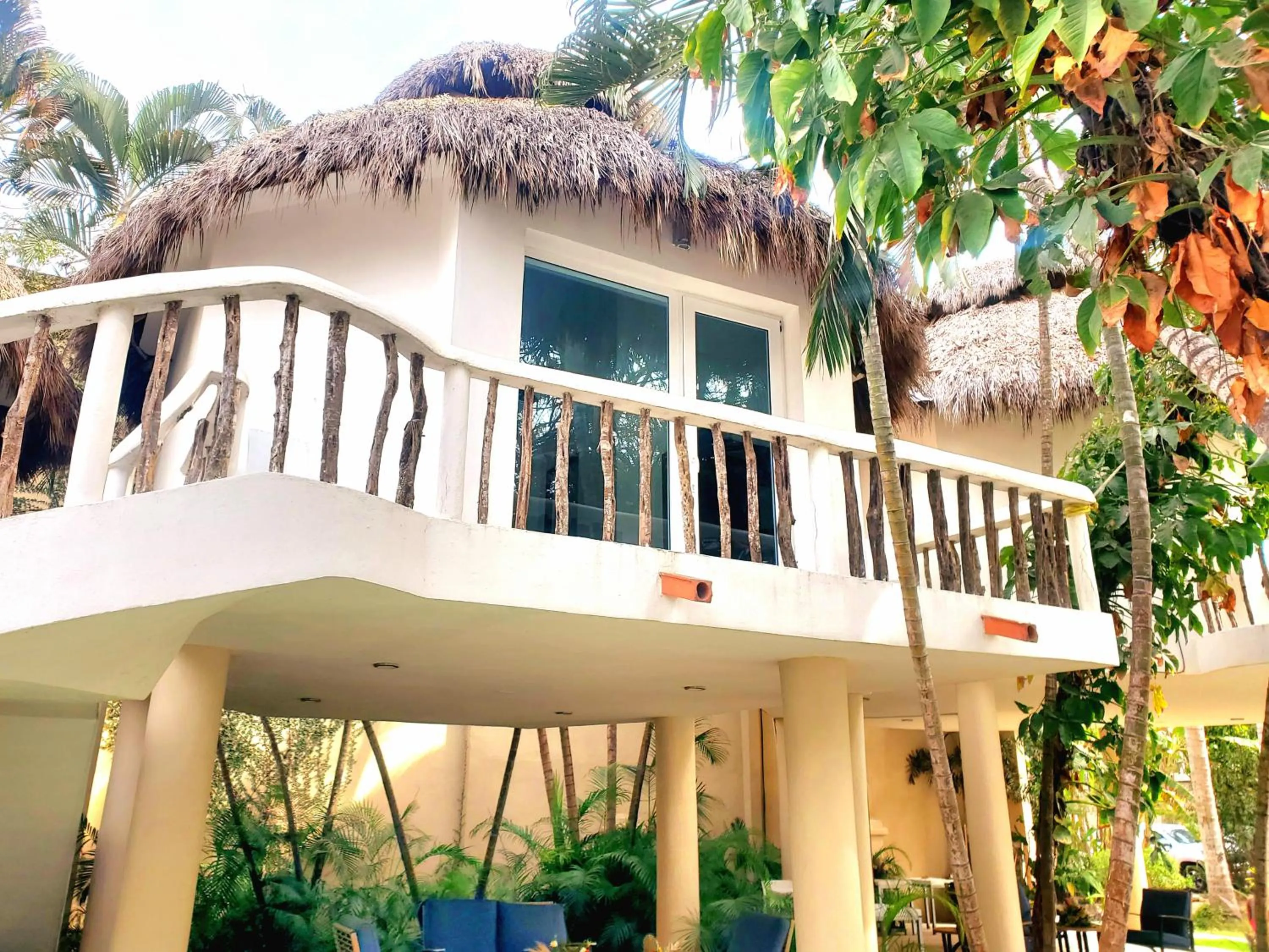 Patio in Hotel Ysuri San Pancho