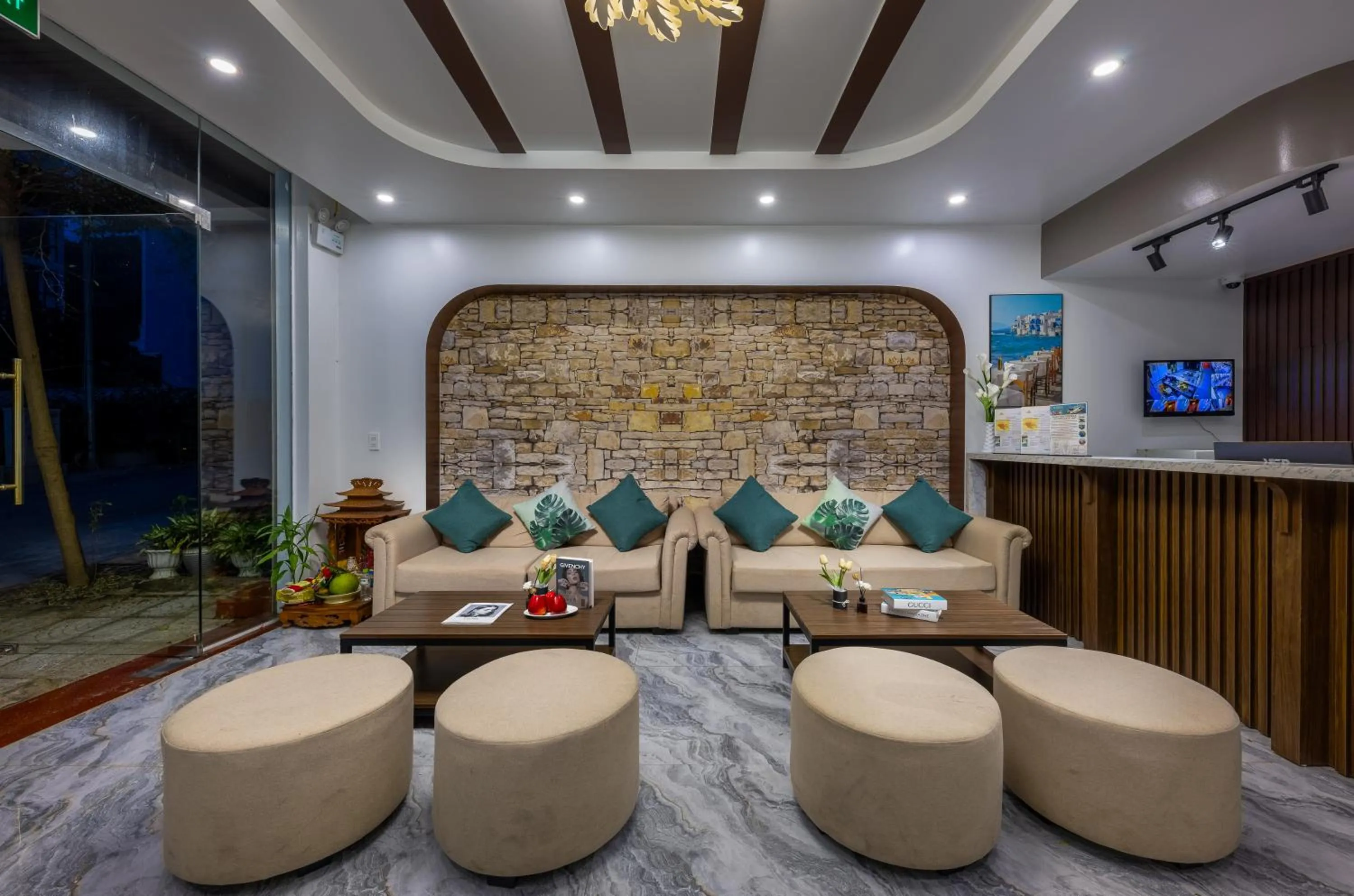 Lobby or reception in Cat Ba Green Pearl Hotel