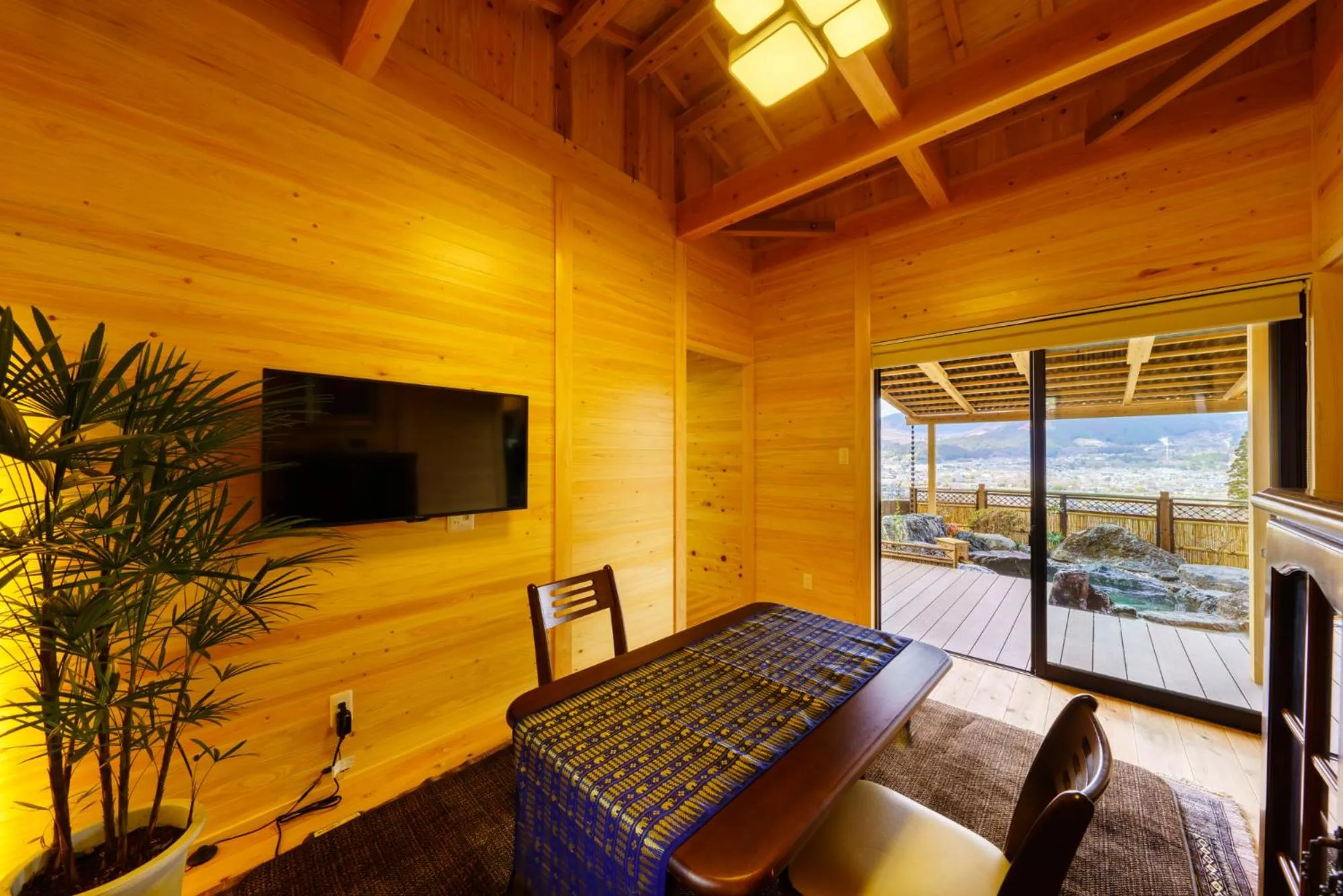 Living room in Yufuin-Sanso Waremokou