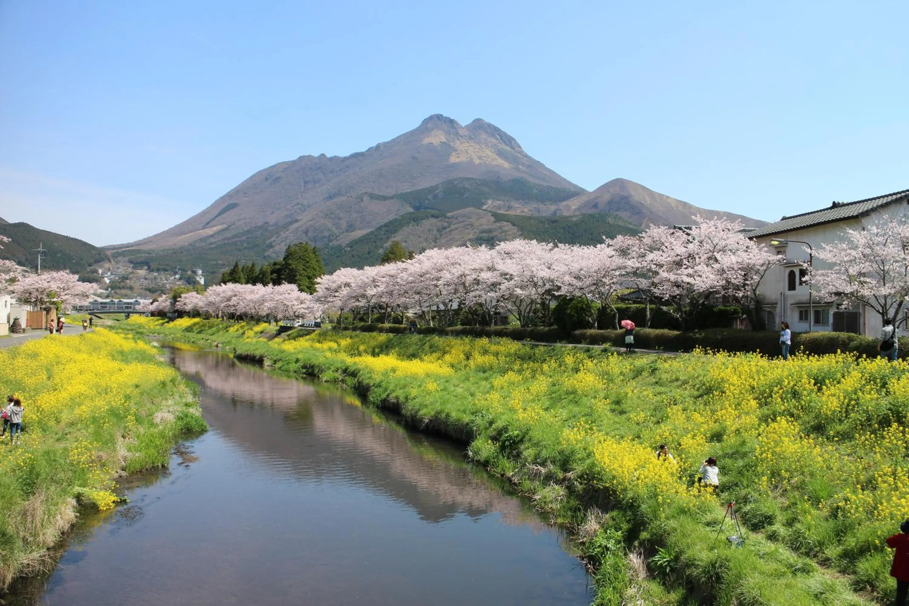 Nearby landmark in Yufuin-Sanso Waremokou