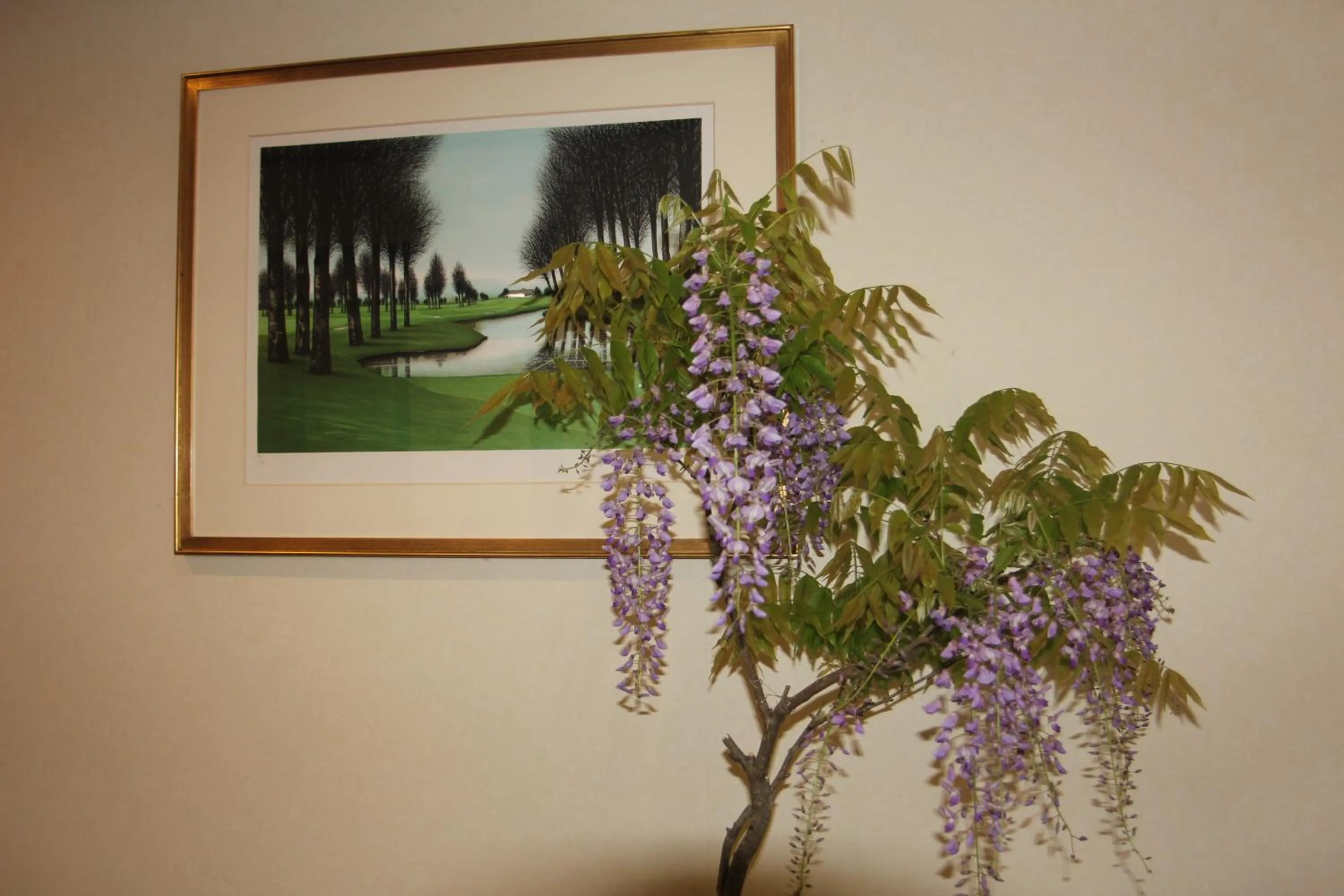 Decorative detail in Yufuin-Sanso Waremokou