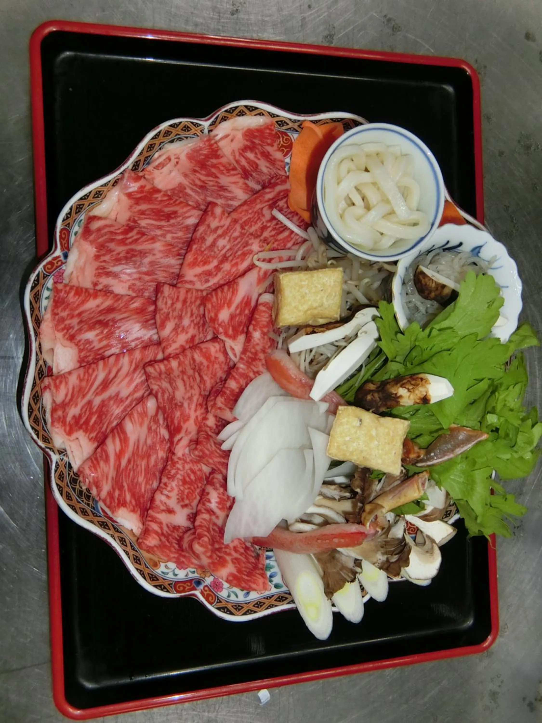 Dinner in Yufuin-Sanso Waremokou