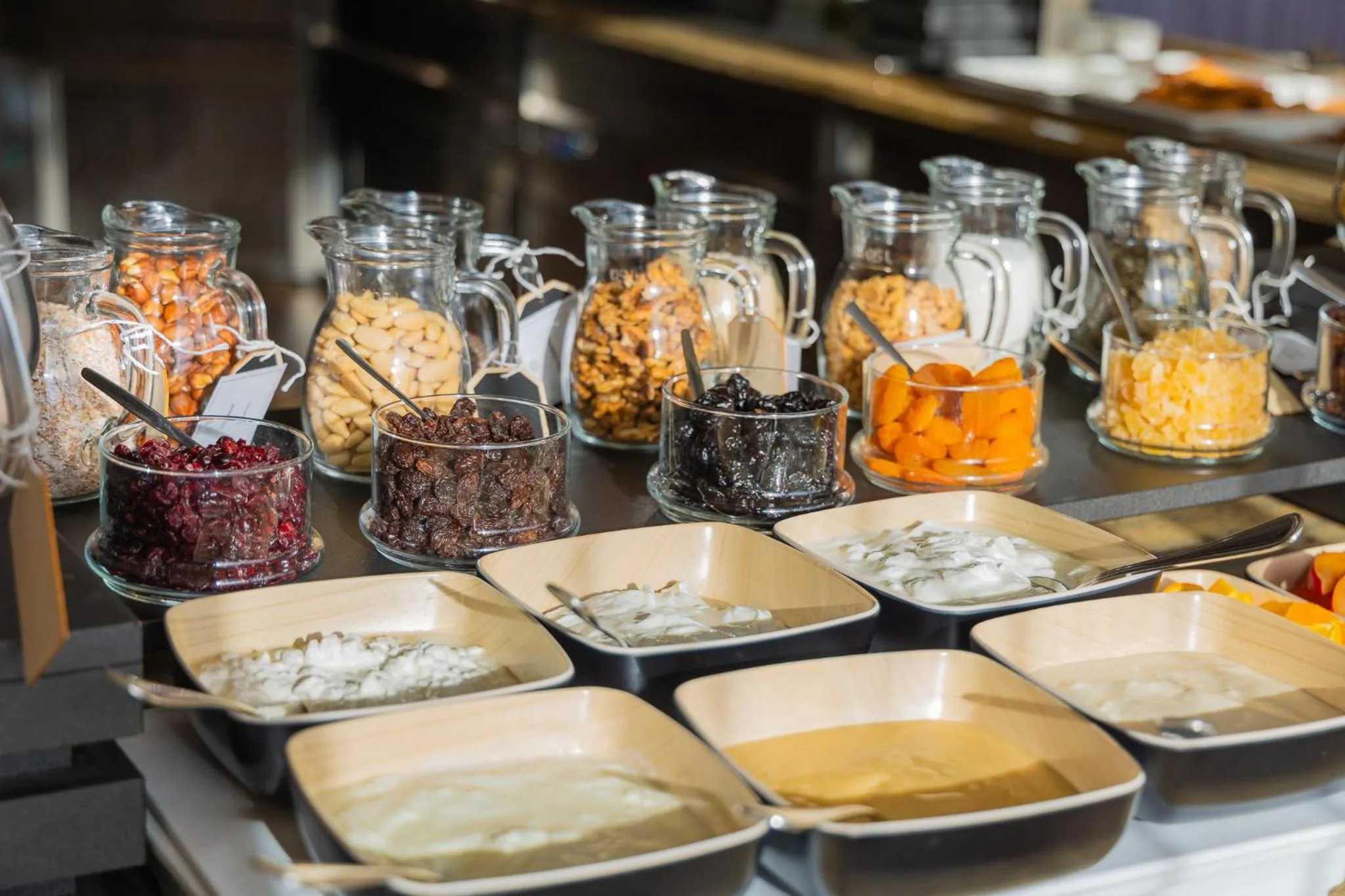 Buffet breakfast in Residence Hotel