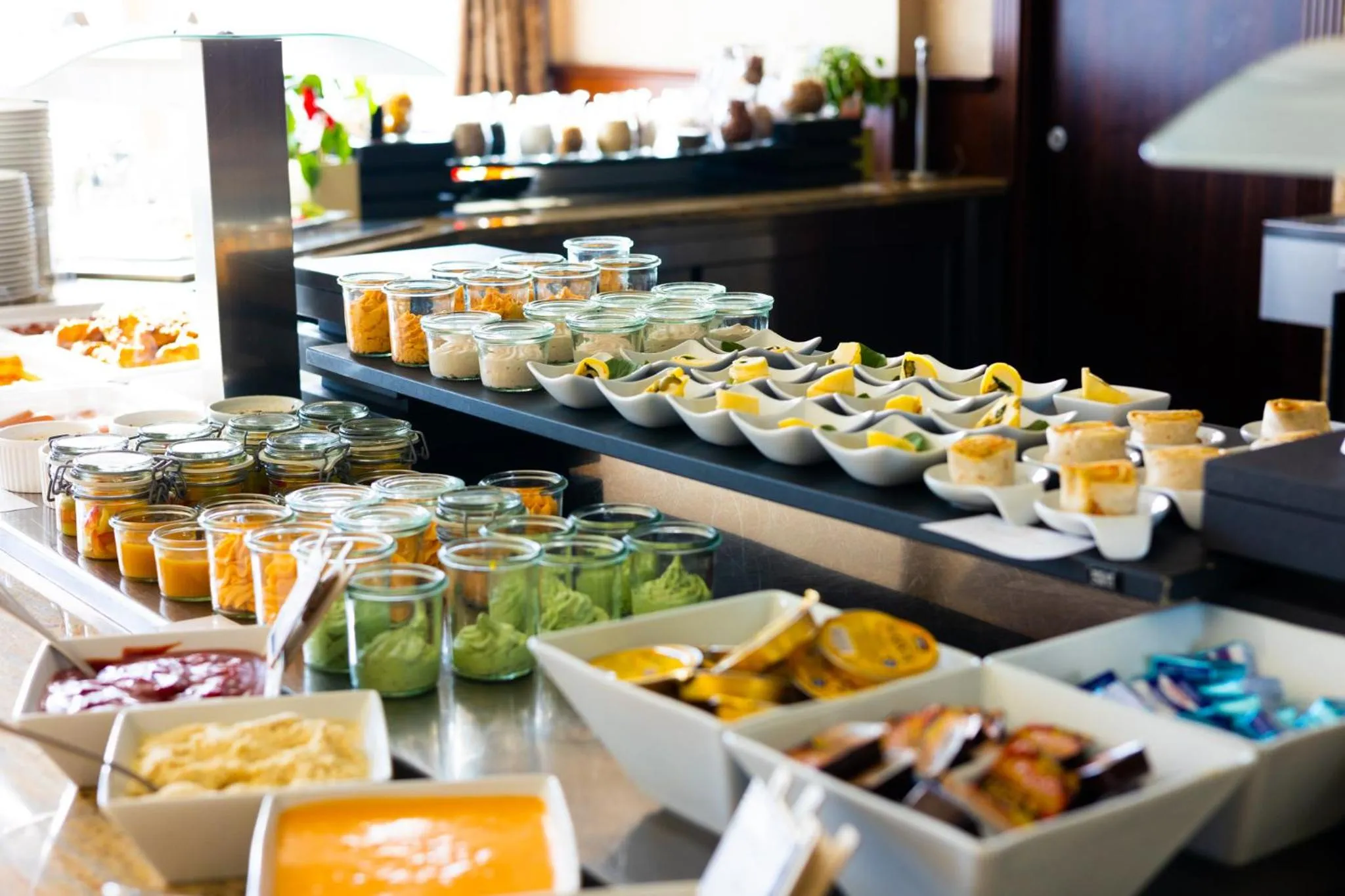 Buffet breakfast in Residence Hotel