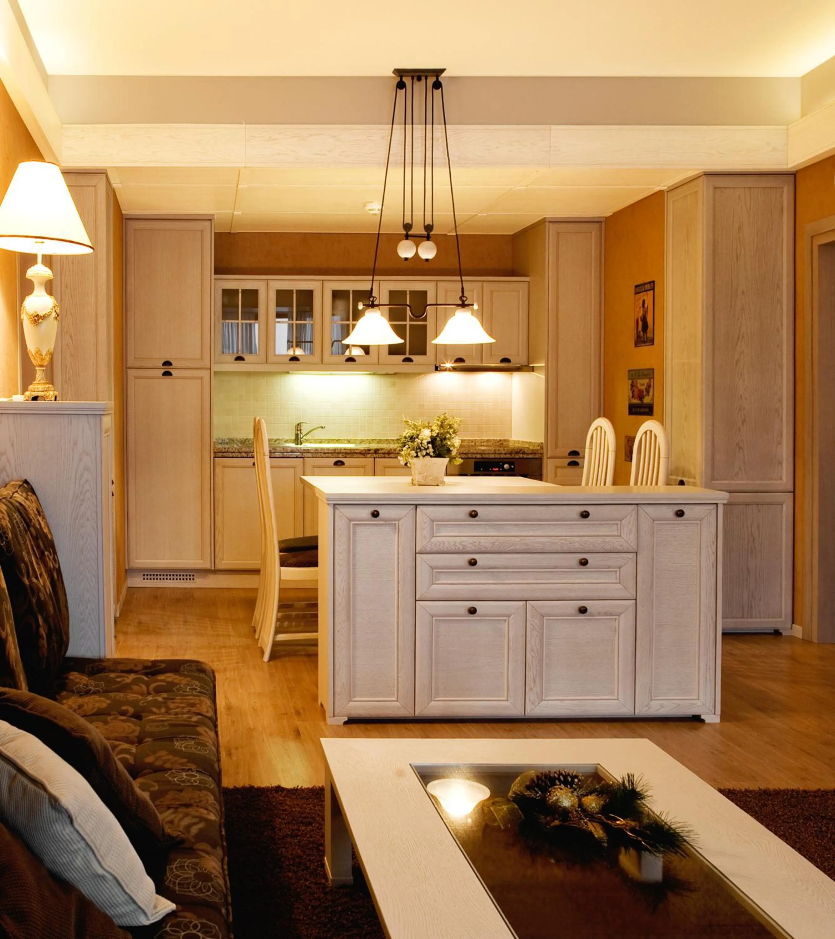 Living room in Residence Hotel