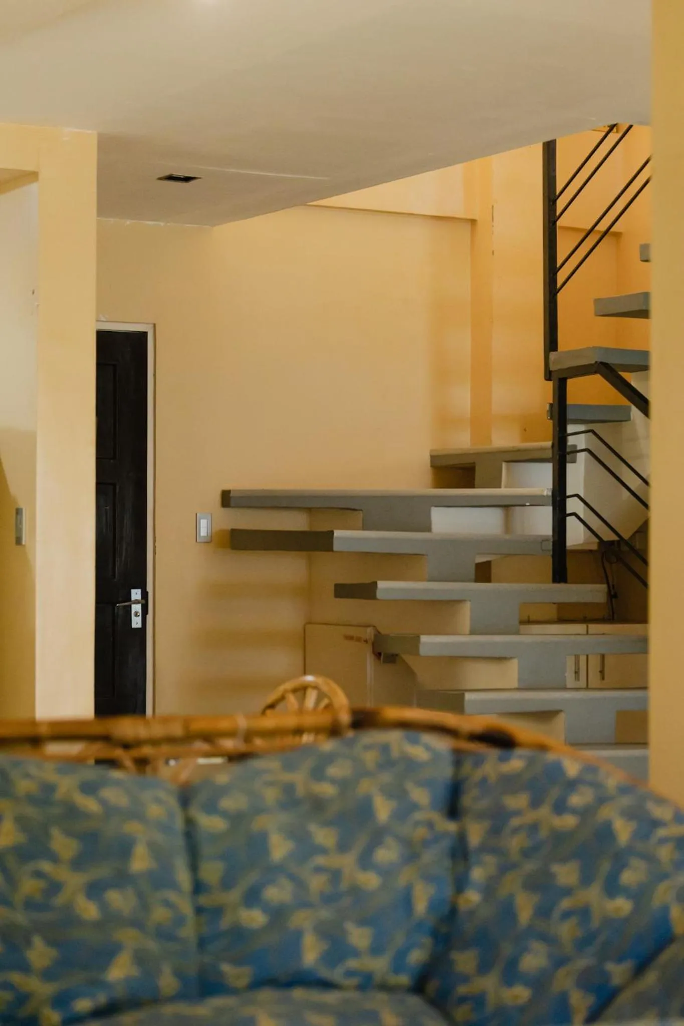 Living room in Amami Beachfront Villa with Private Beach