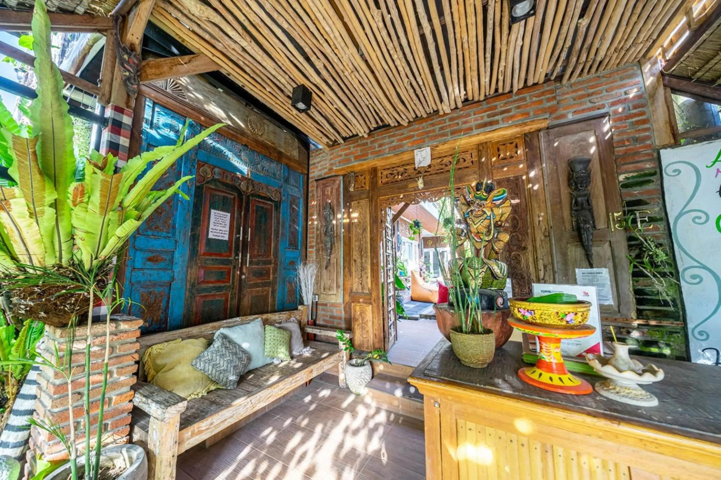 Lobby or reception in Art Canggu Village