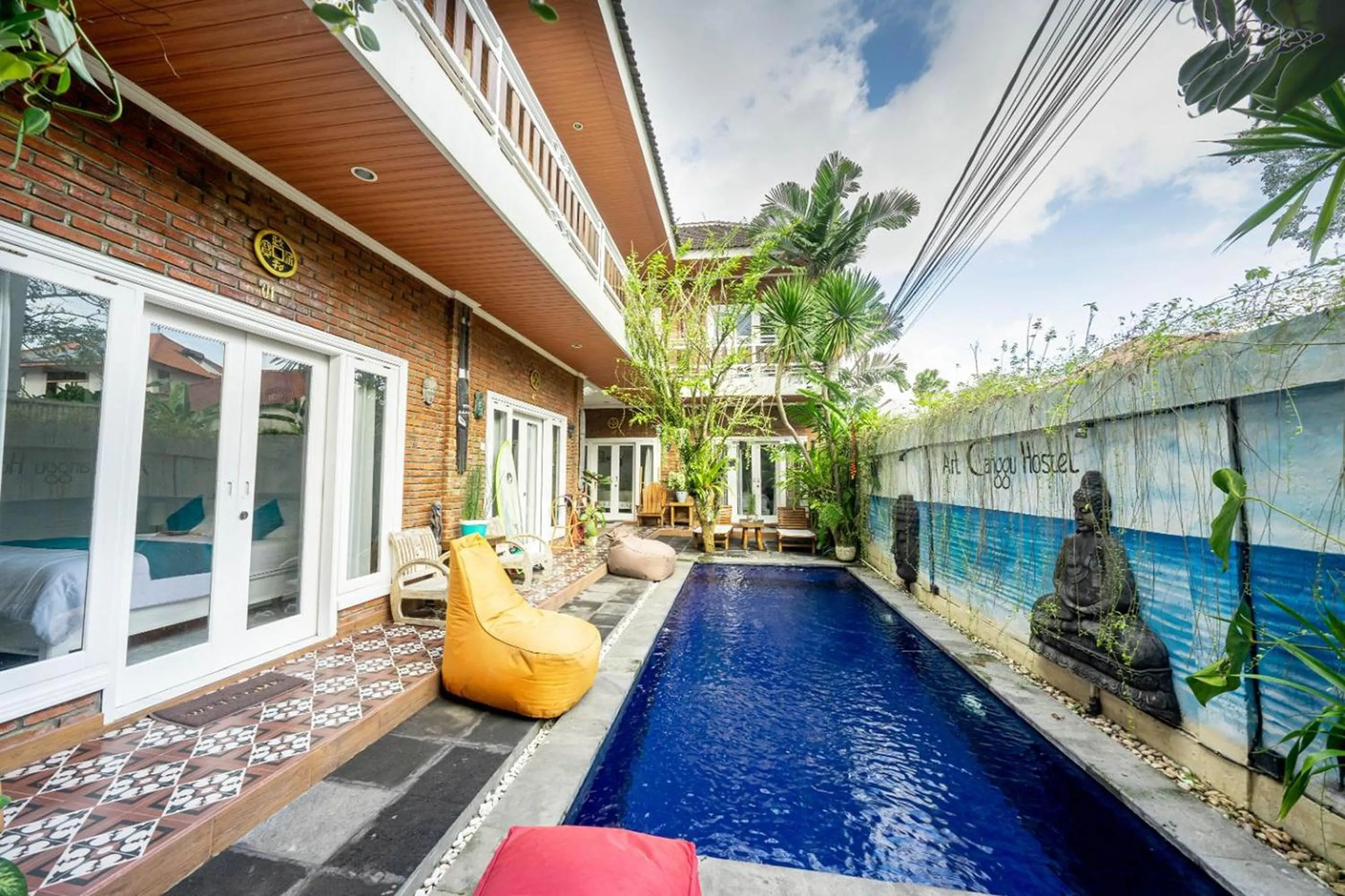 Swimming pool in Art Canggu Village