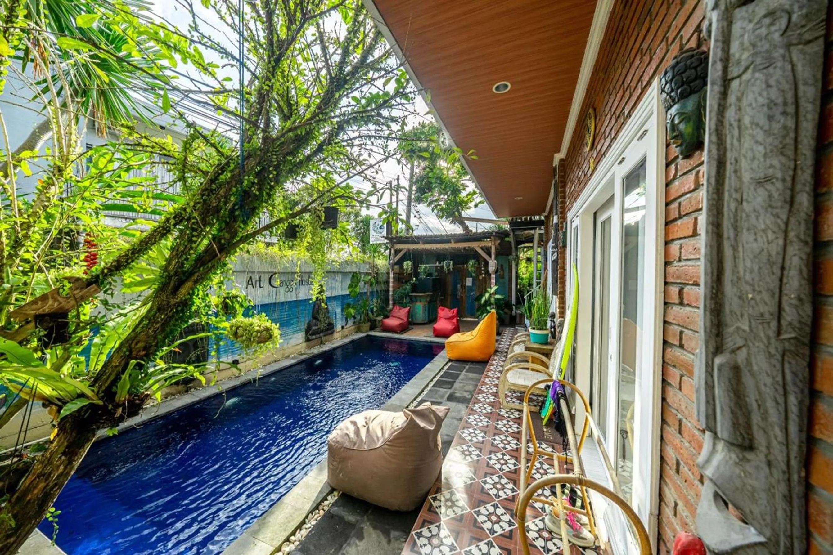 Swimming pool in Art Canggu Village