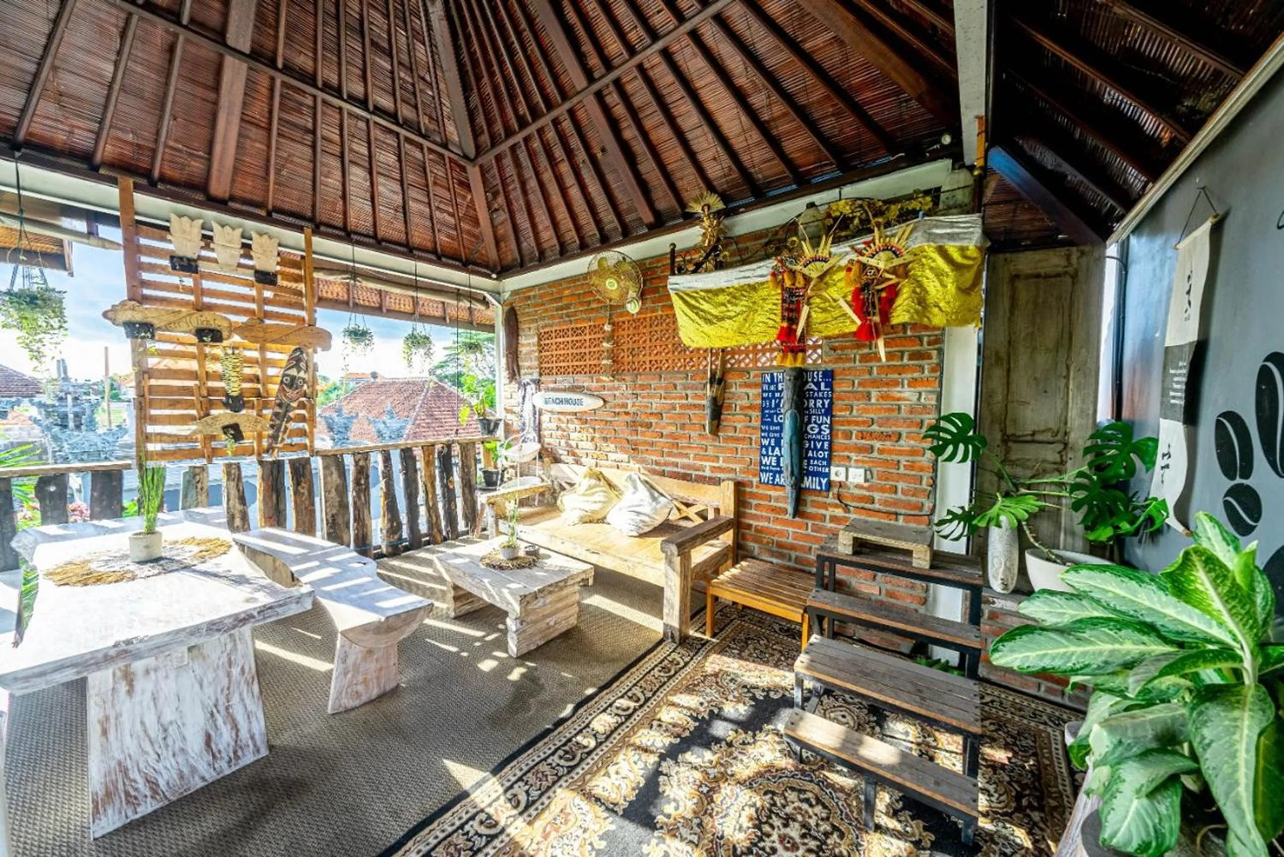 Living room in Art Canggu Village
