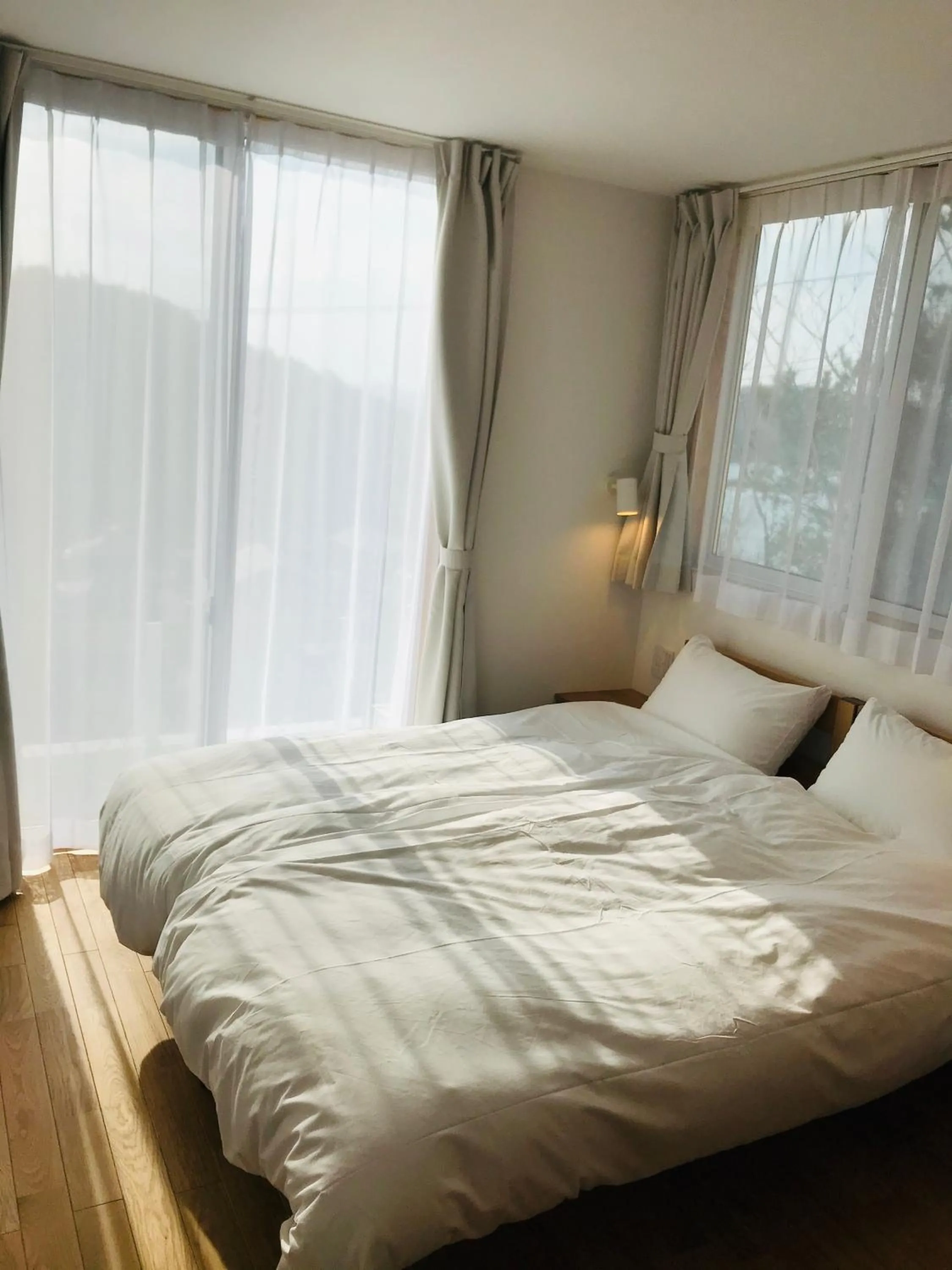 Bed in MY LODGE Naoshima