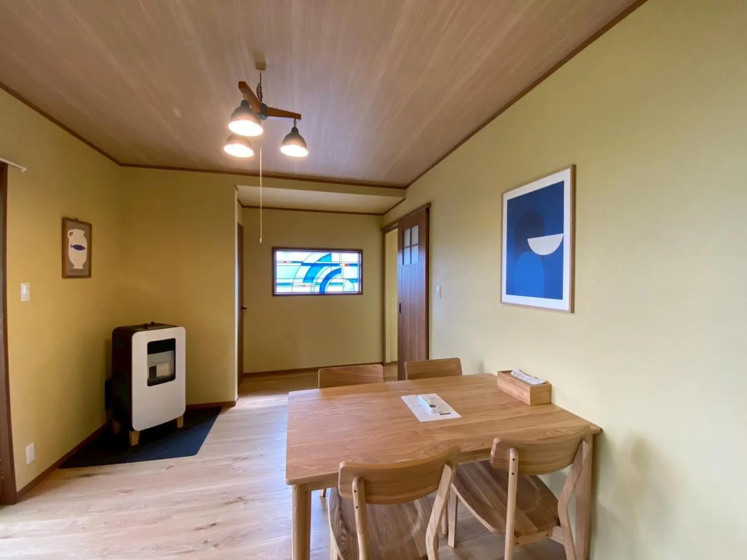 Living room in MY LODGE Naoshima