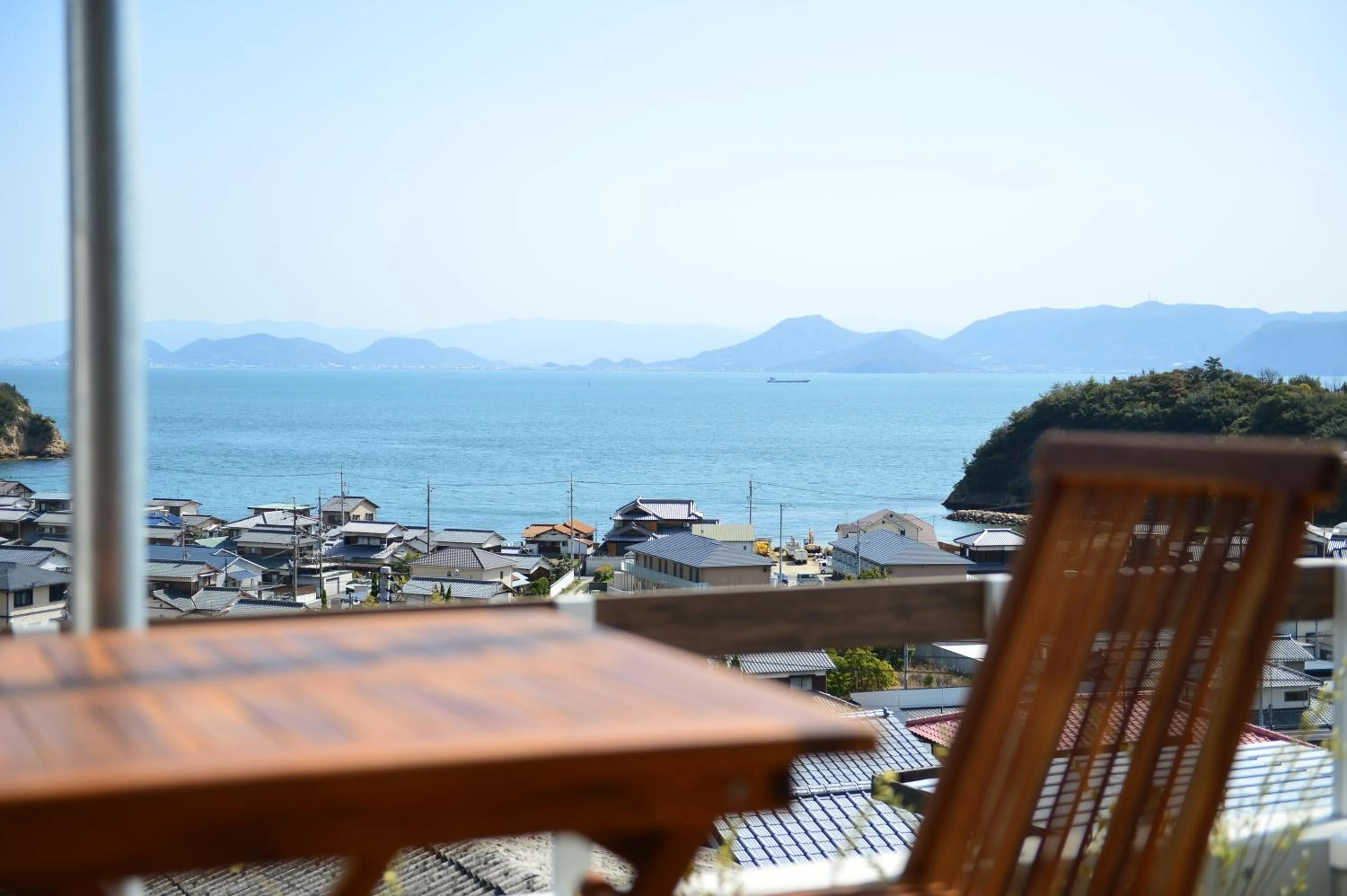 Balcony/Terrace in MY LODGE Naoshima