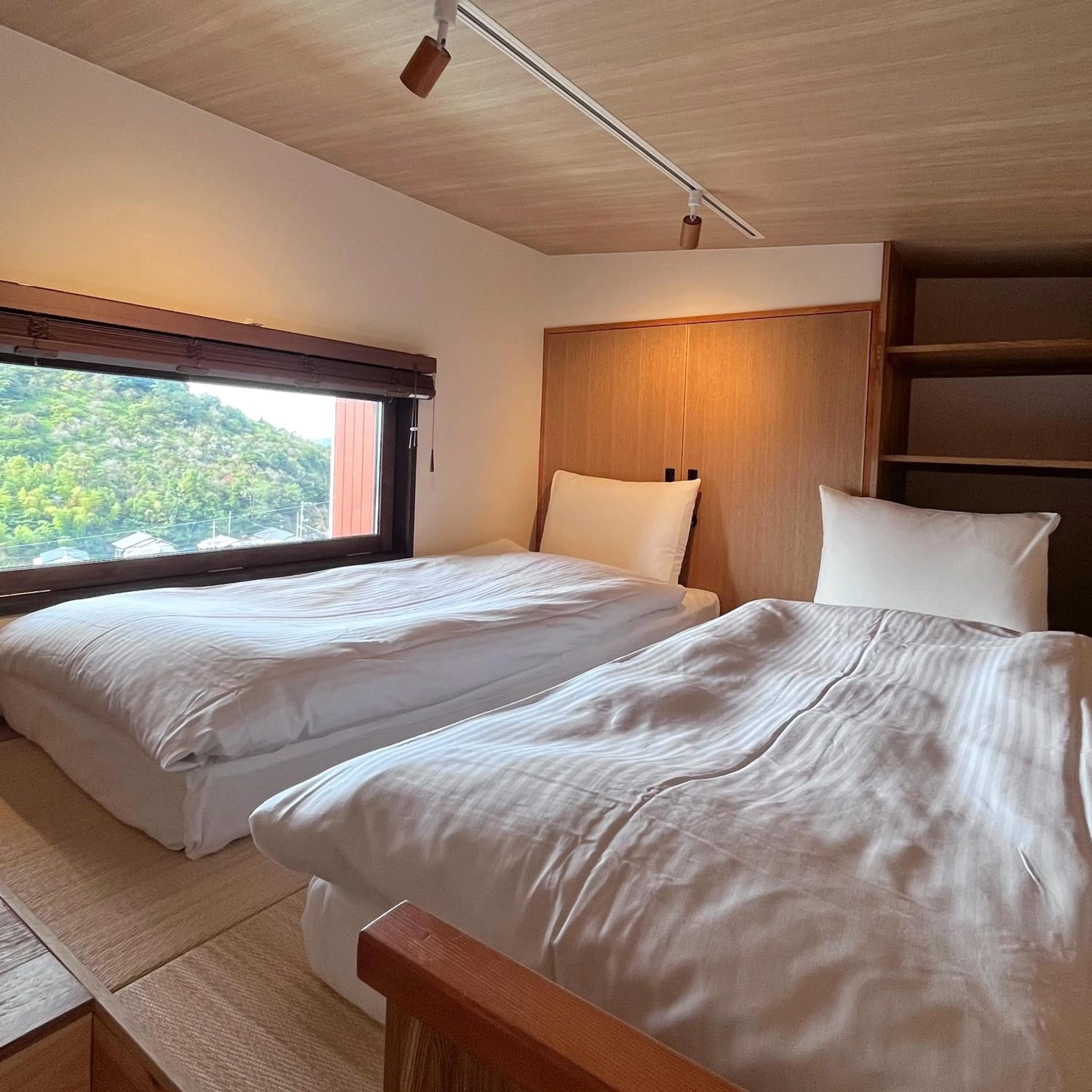Bed in MY LODGE Naoshima