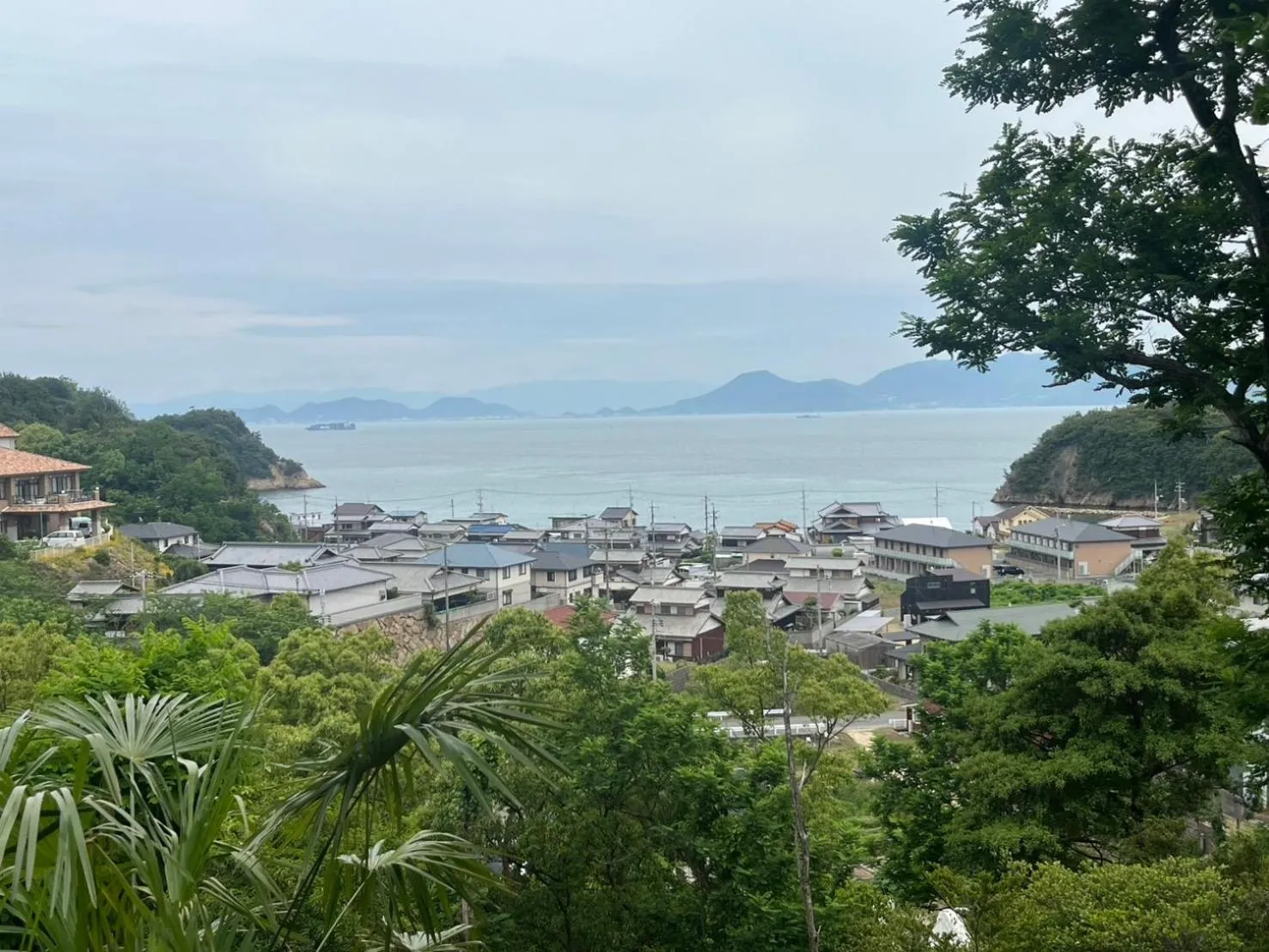 Sea view in MY LODGE Naoshima