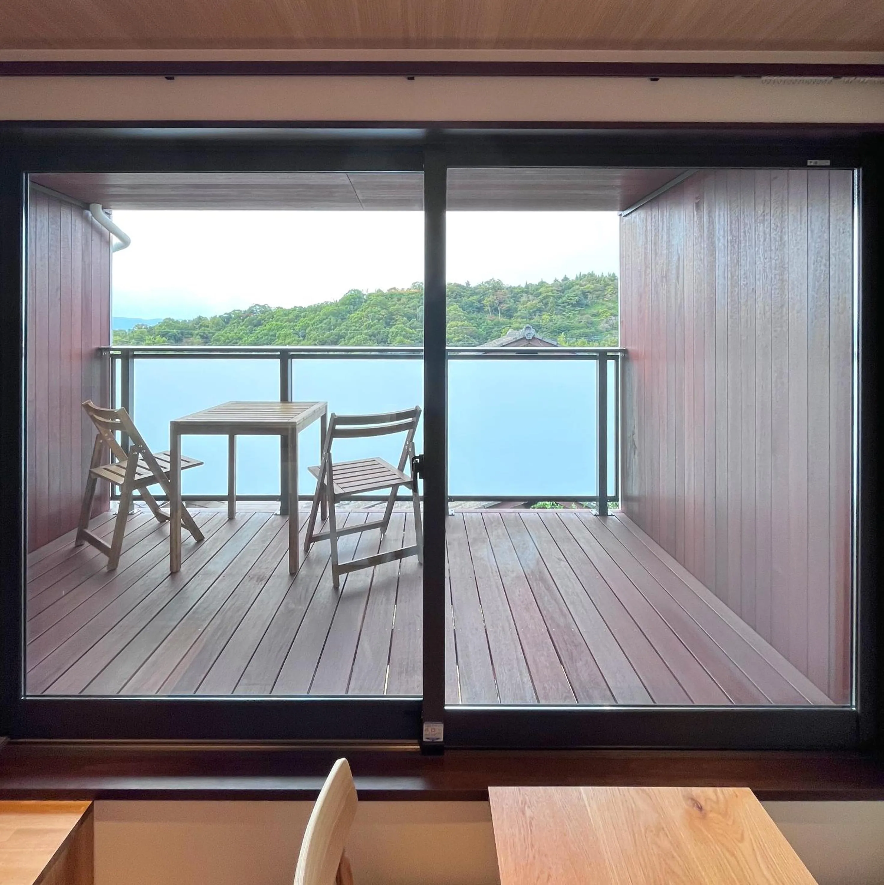Balcony/Terrace in MY LODGE Naoshima
