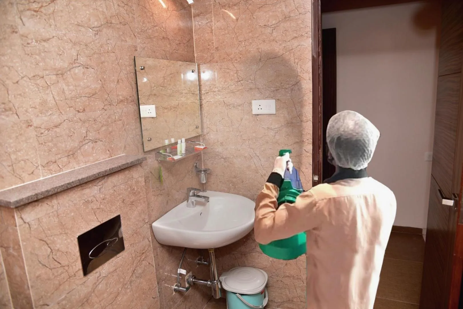 Bathroom in Aloka Stay Inn