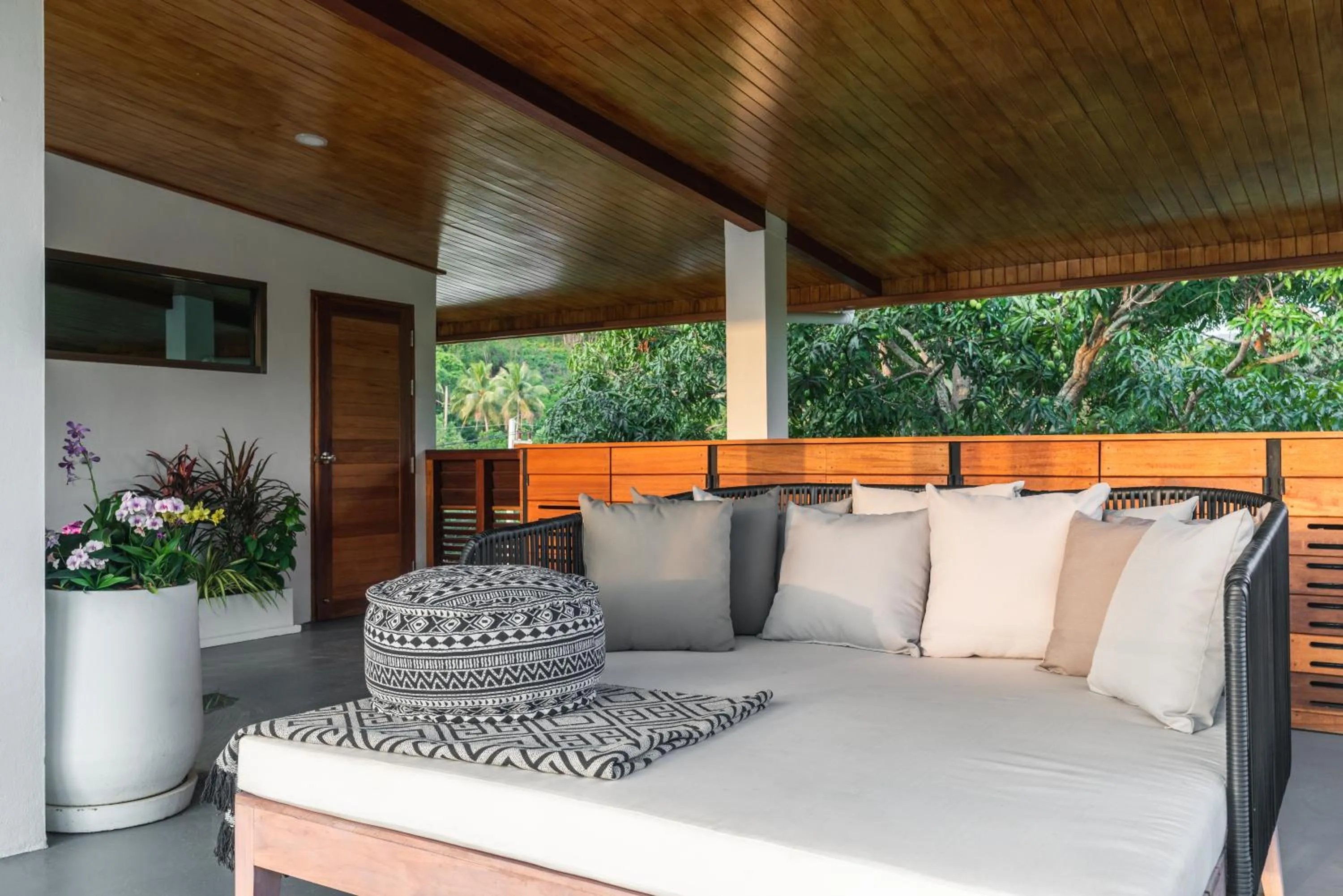 Patio, Bed in Zee Luxury Boutique Hotel