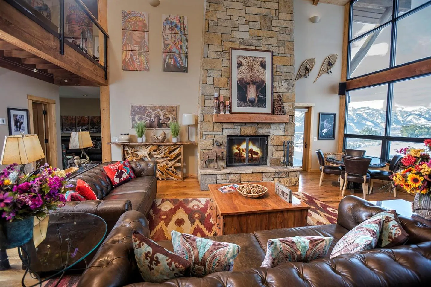 Living room in Spring Creek Ranch