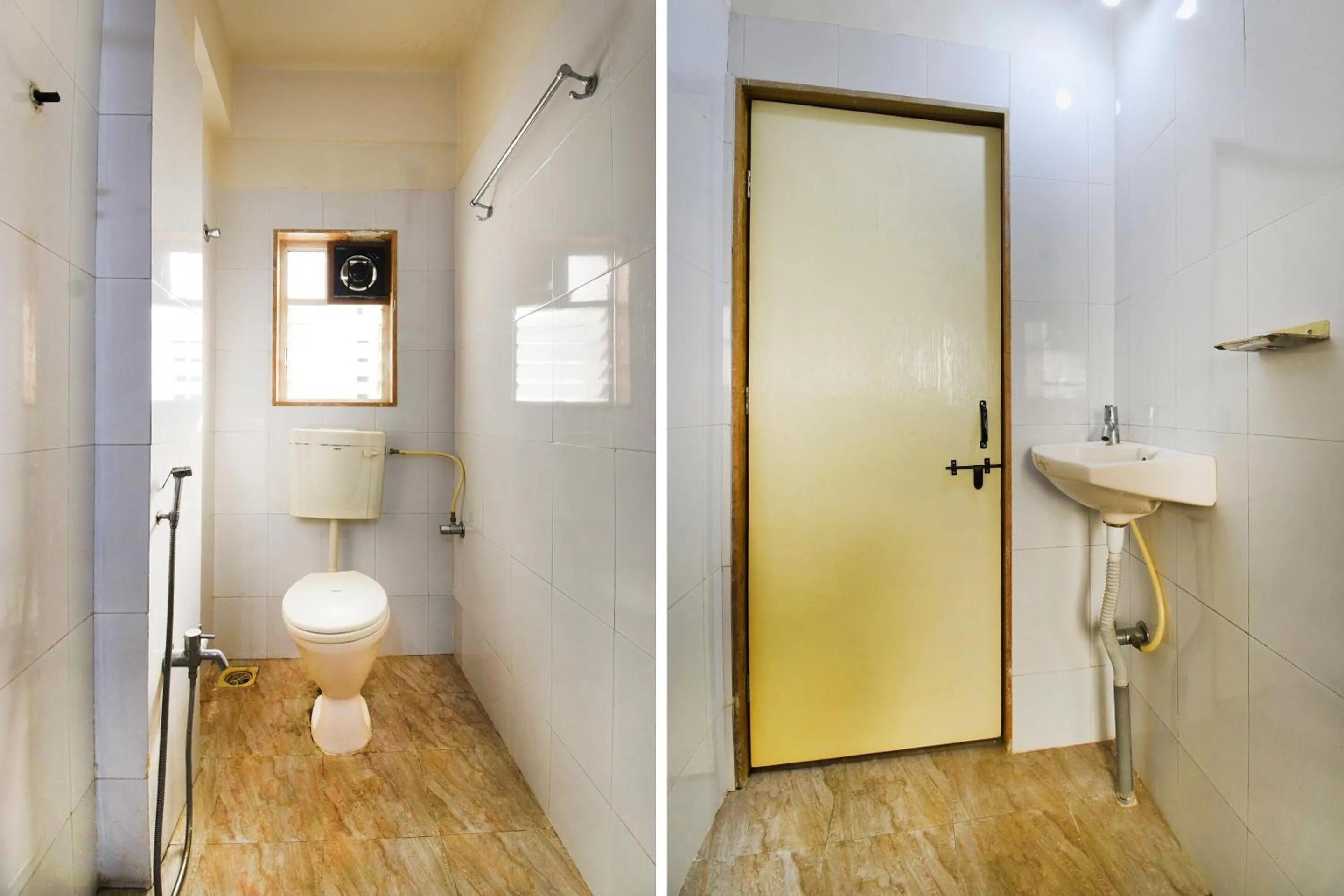 Bathroom in Hotel O by OYO Dwarka Lodge