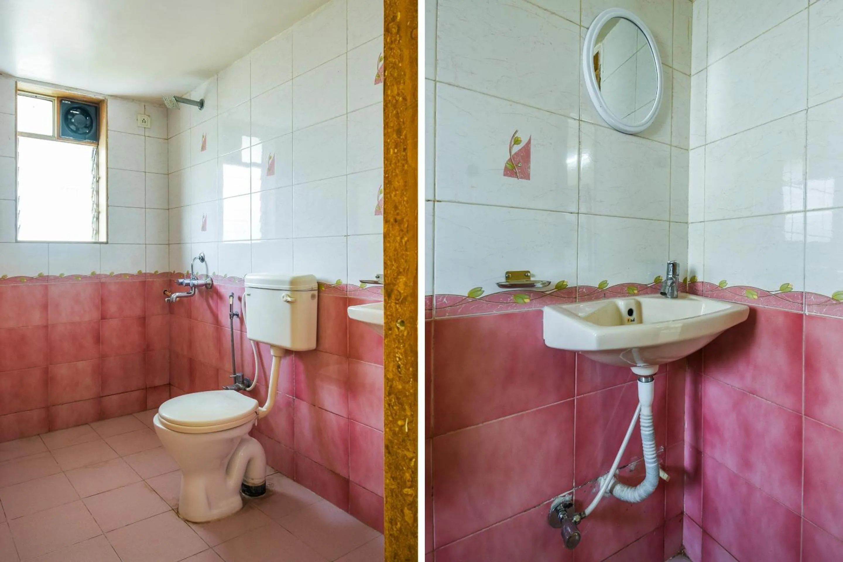 Bathroom in Hotel O by OYO Dwarka Lodge