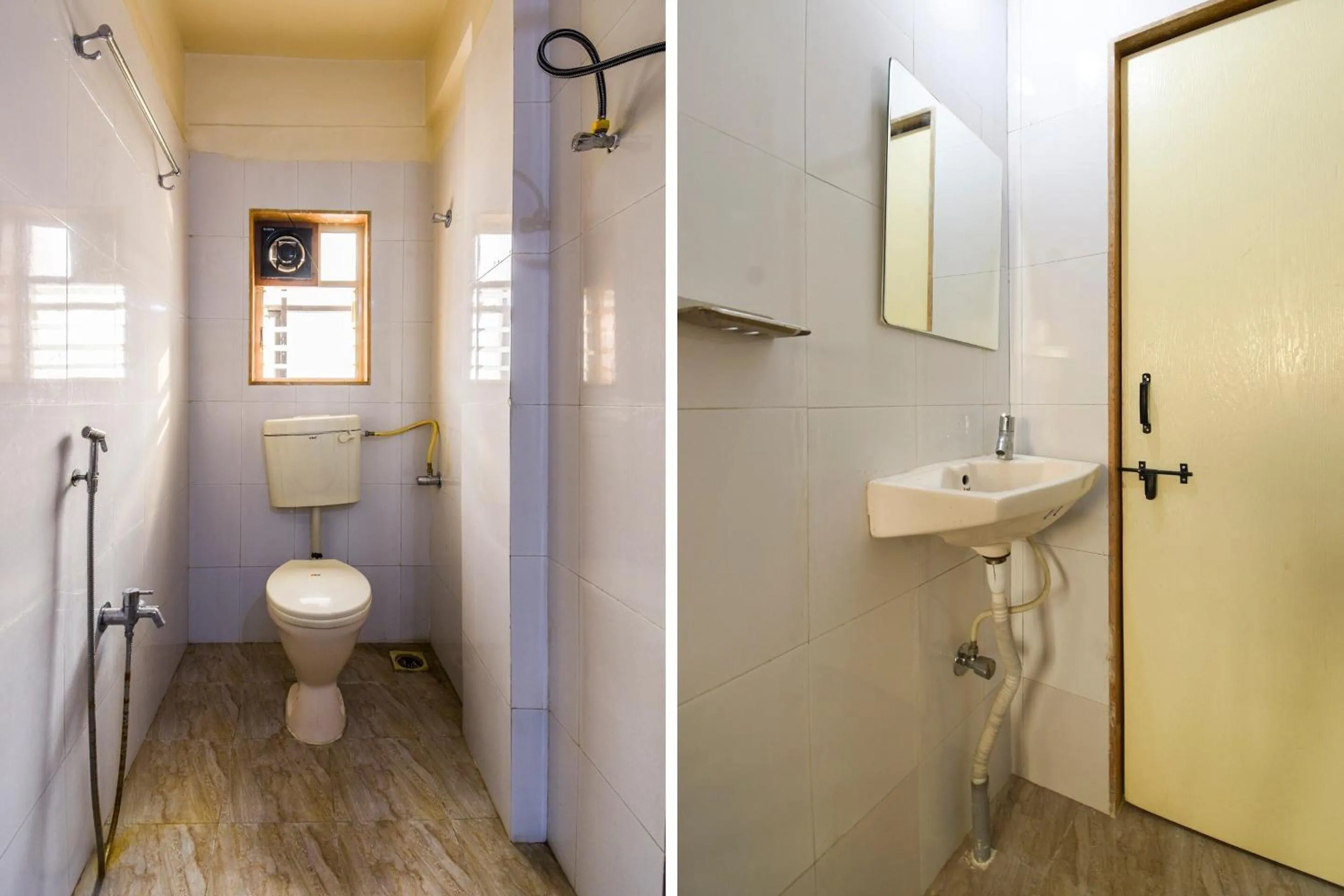 Bathroom in Hotel O by OYO Dwarka Lodge