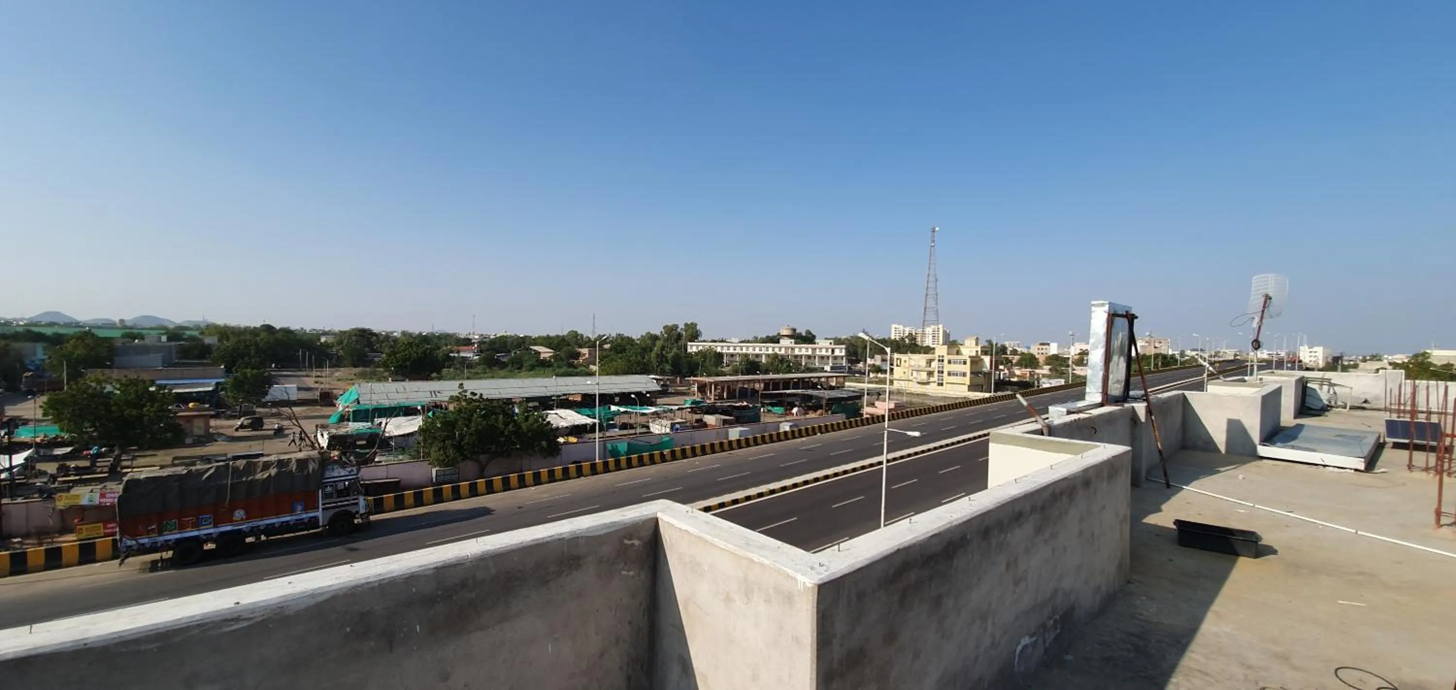 Balcony/Terrace in HOTEL MANUHAR INN