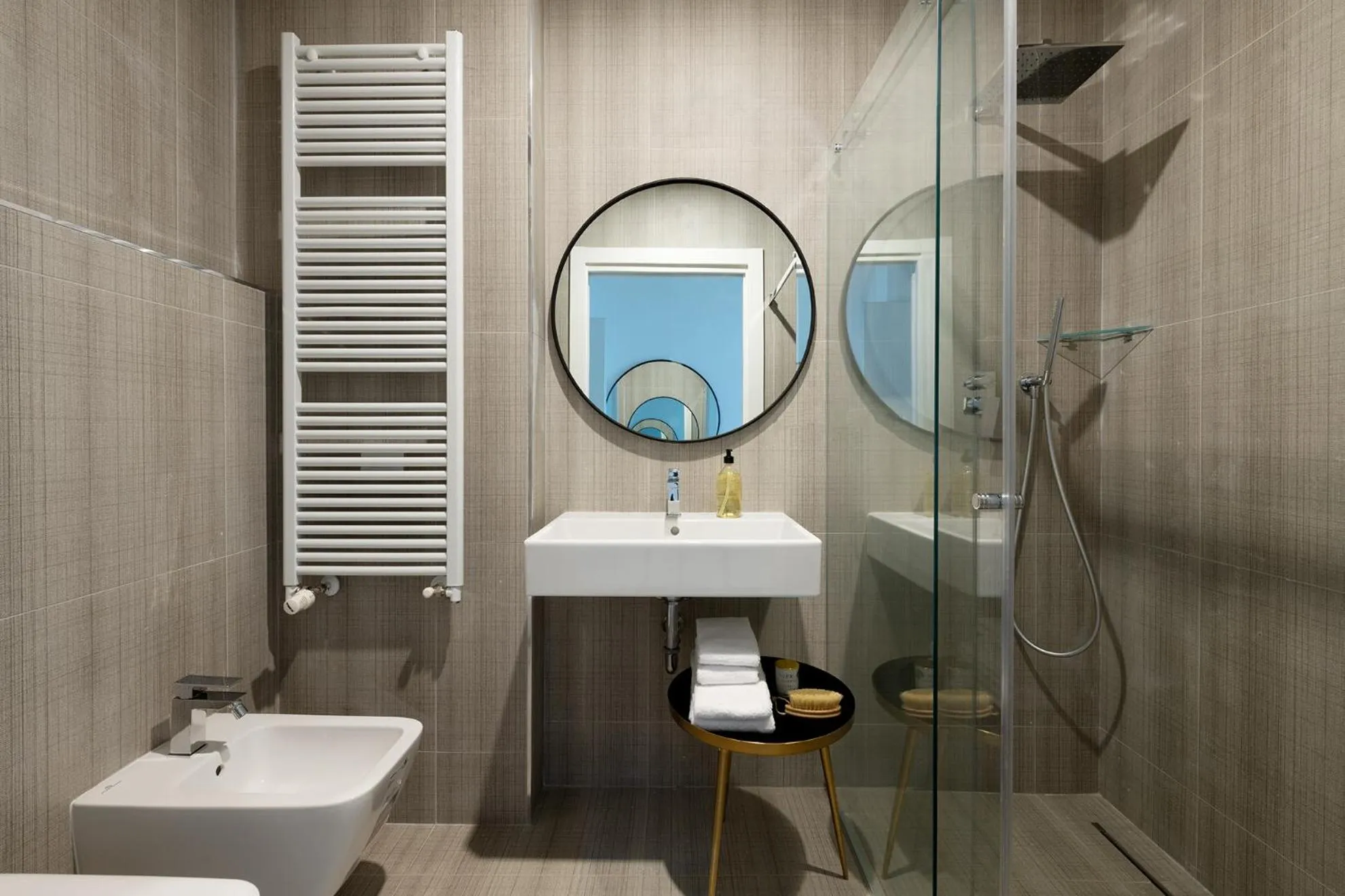Shower in JOIVY Boutique Apartments Farneti