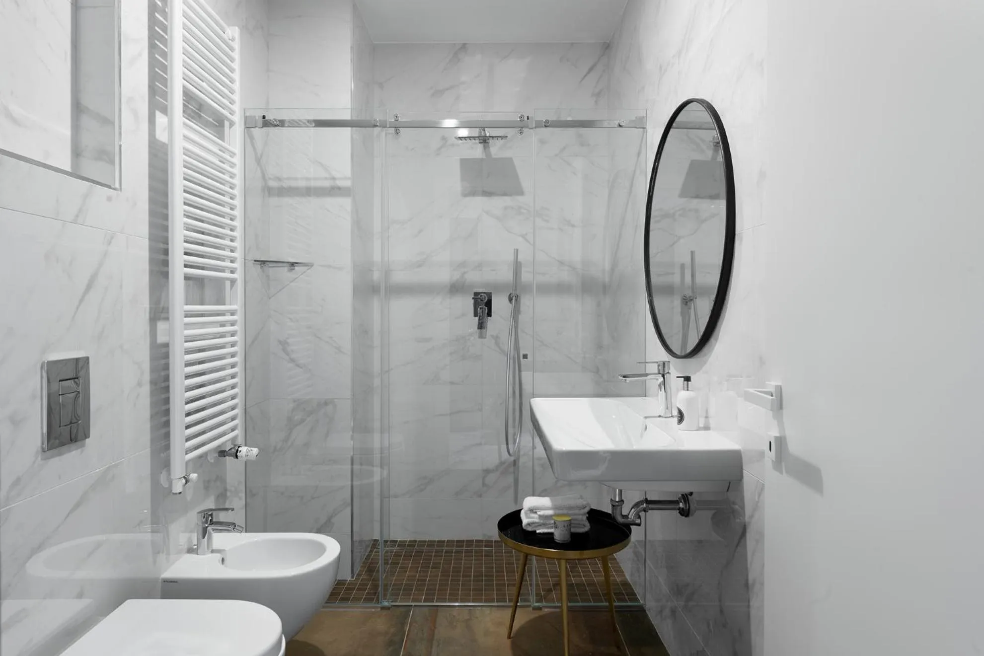 Shower in JOIVY Boutique Apartments Farneti