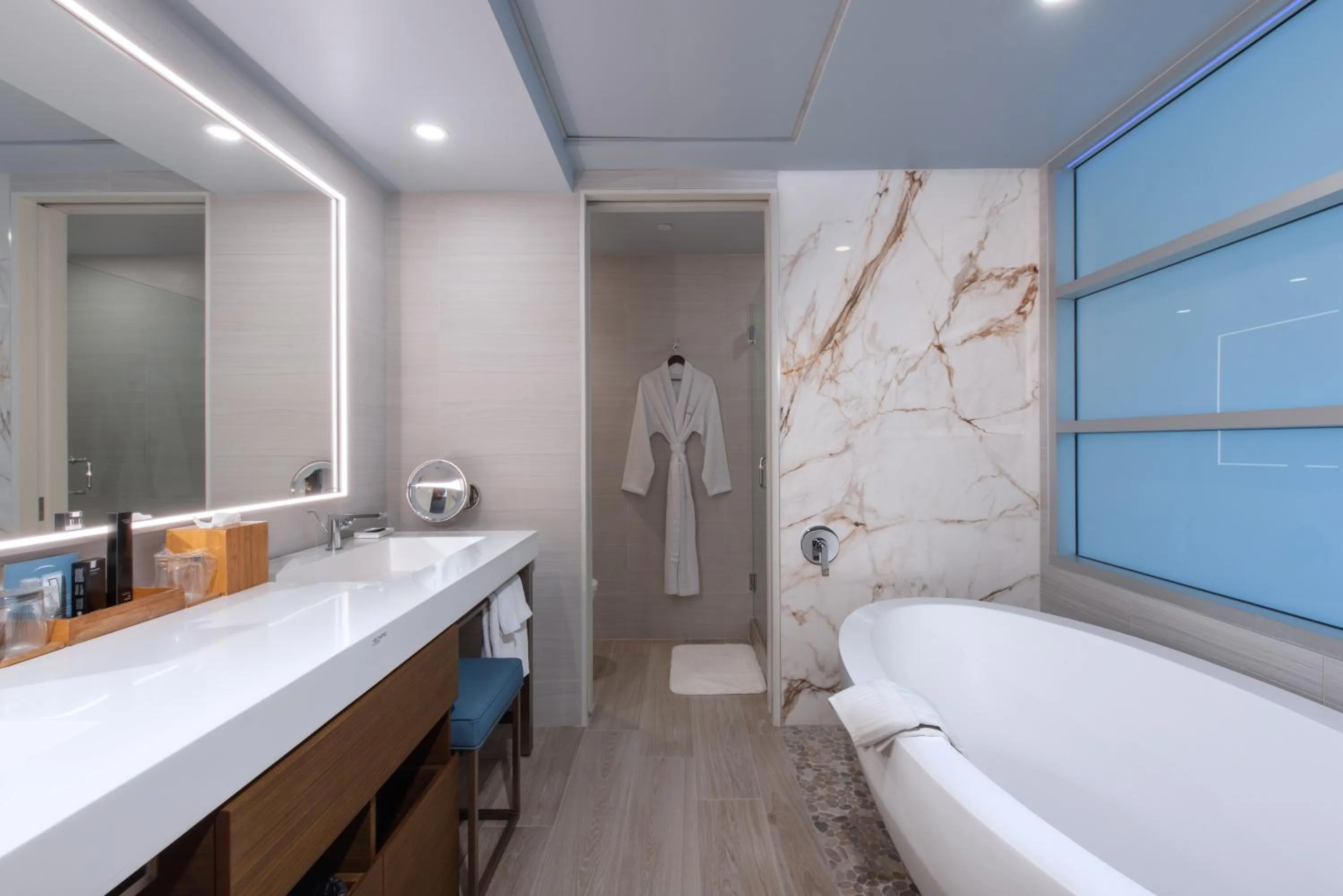 Bathroom in Shade Hotel Manhattan Beach