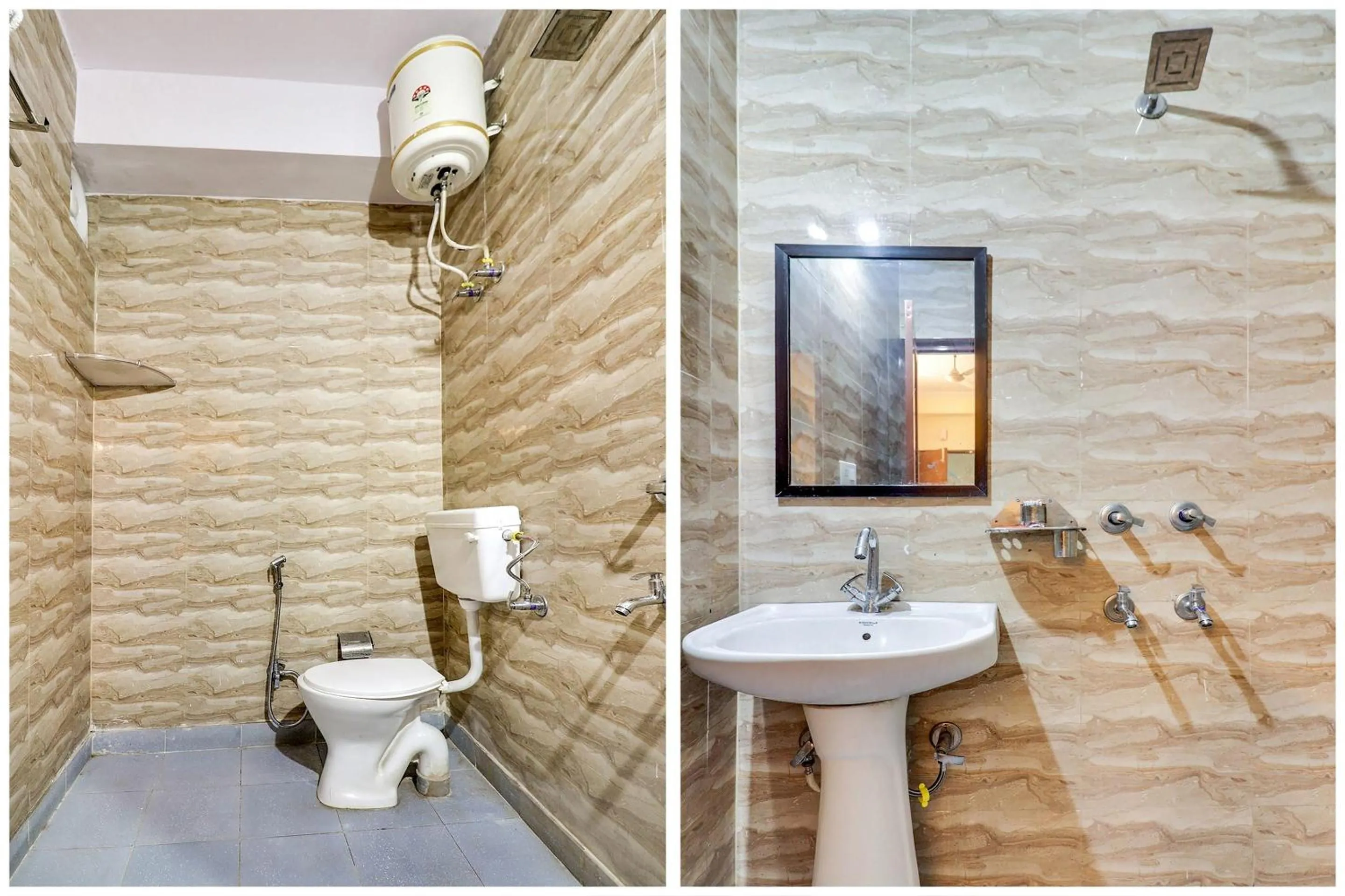 Bedroom in Hotel O Red Rose Residency