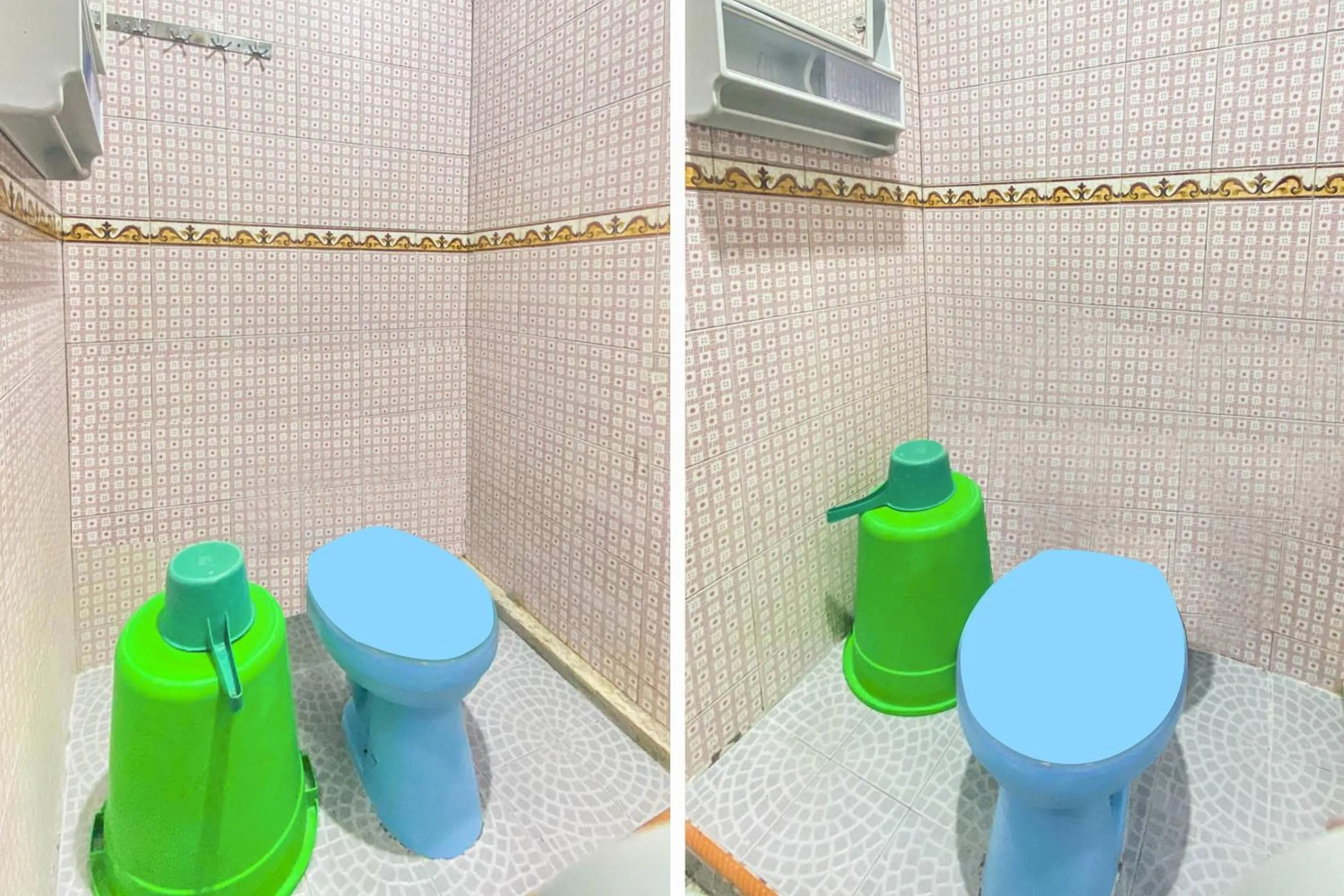 Bathroom in OYO 2518 Wilma Hotel Ii Premier