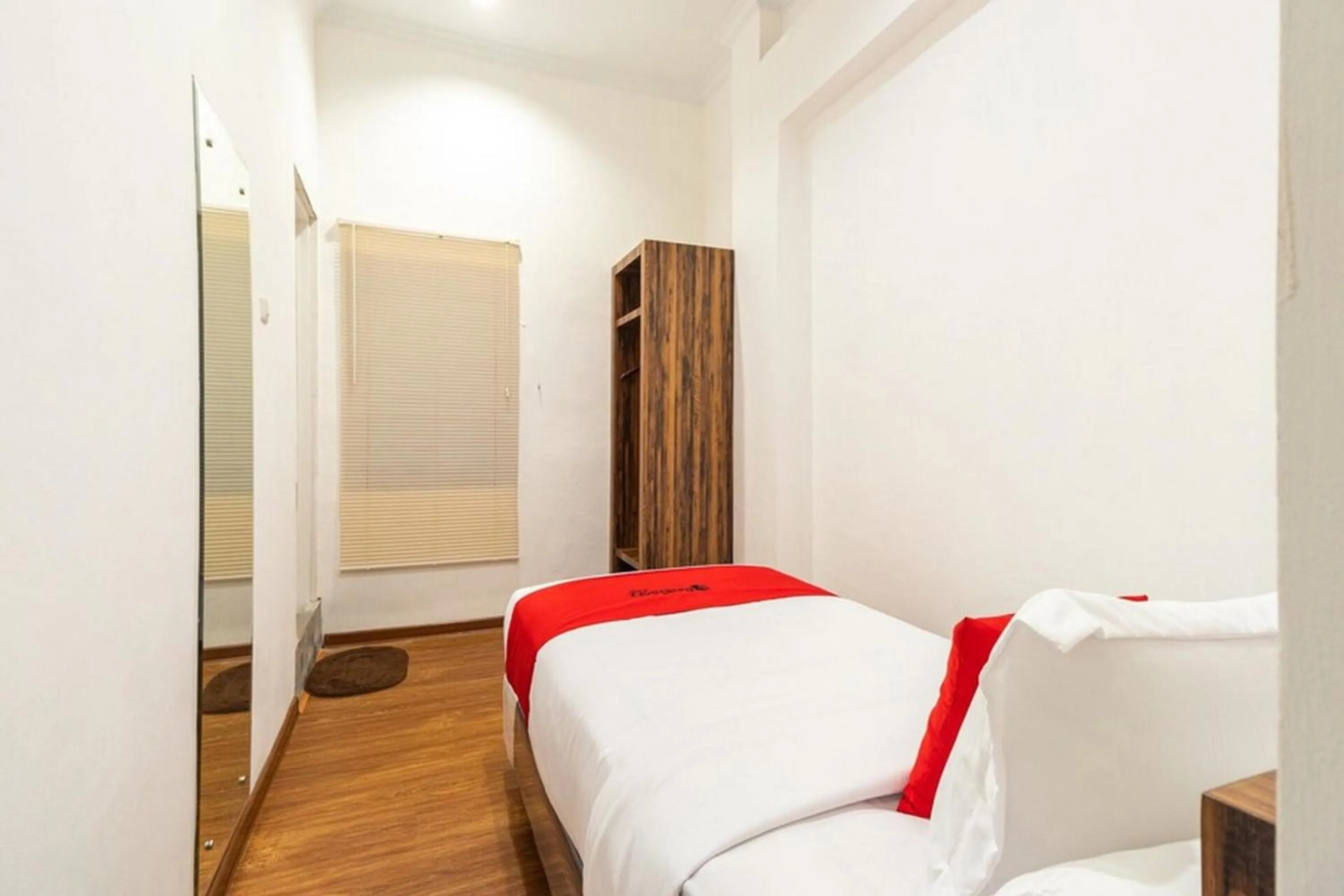 Bed in RedDoorz at Binjai Deli Serdang