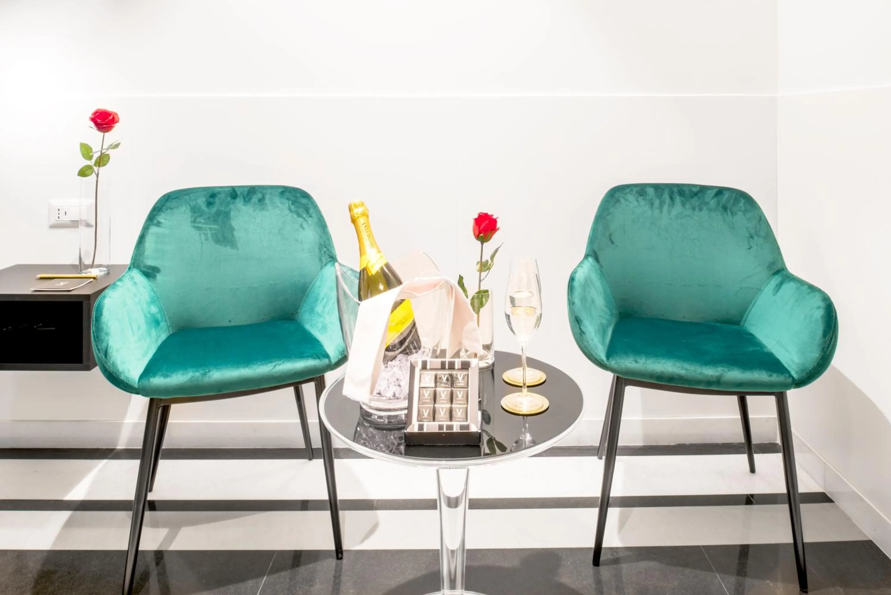 Living room in V-Accommodation IV Fontane