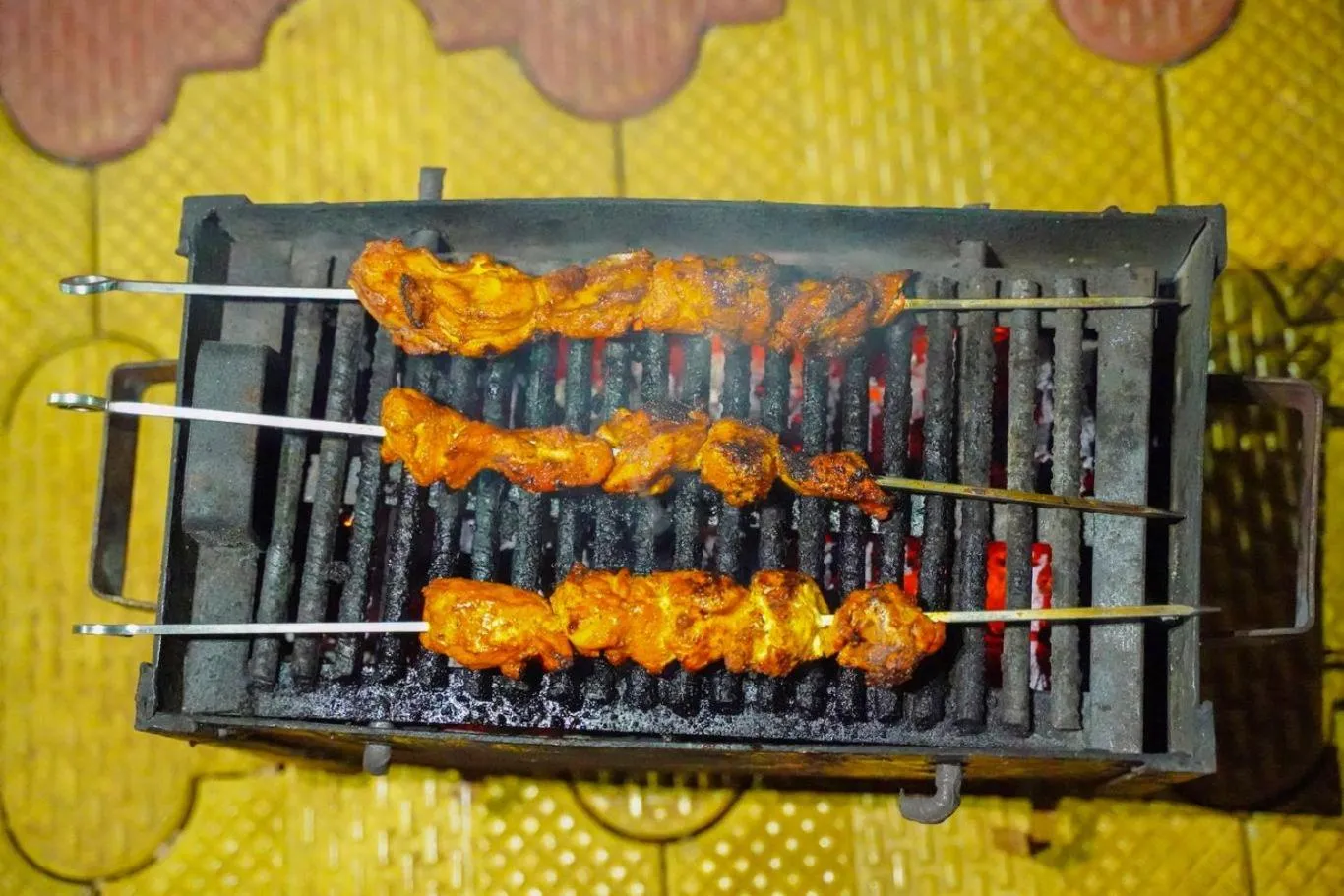 BBQ facilities in Shivshrushti Agro Tourism & River Camp Tapola