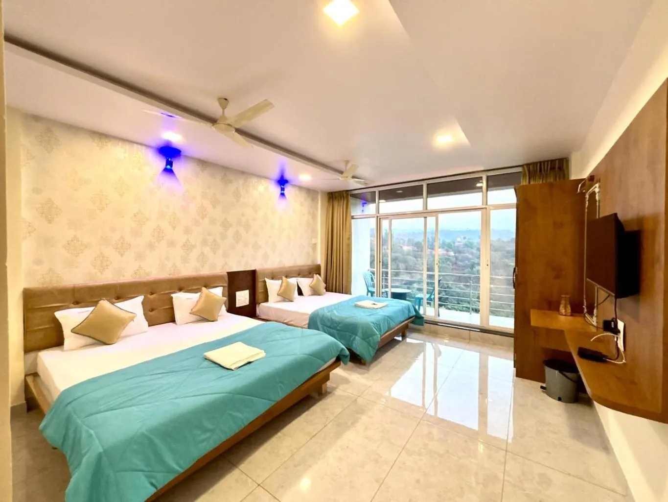 Bed in Shivshrushti Agro Tourism & River Camp Tapola