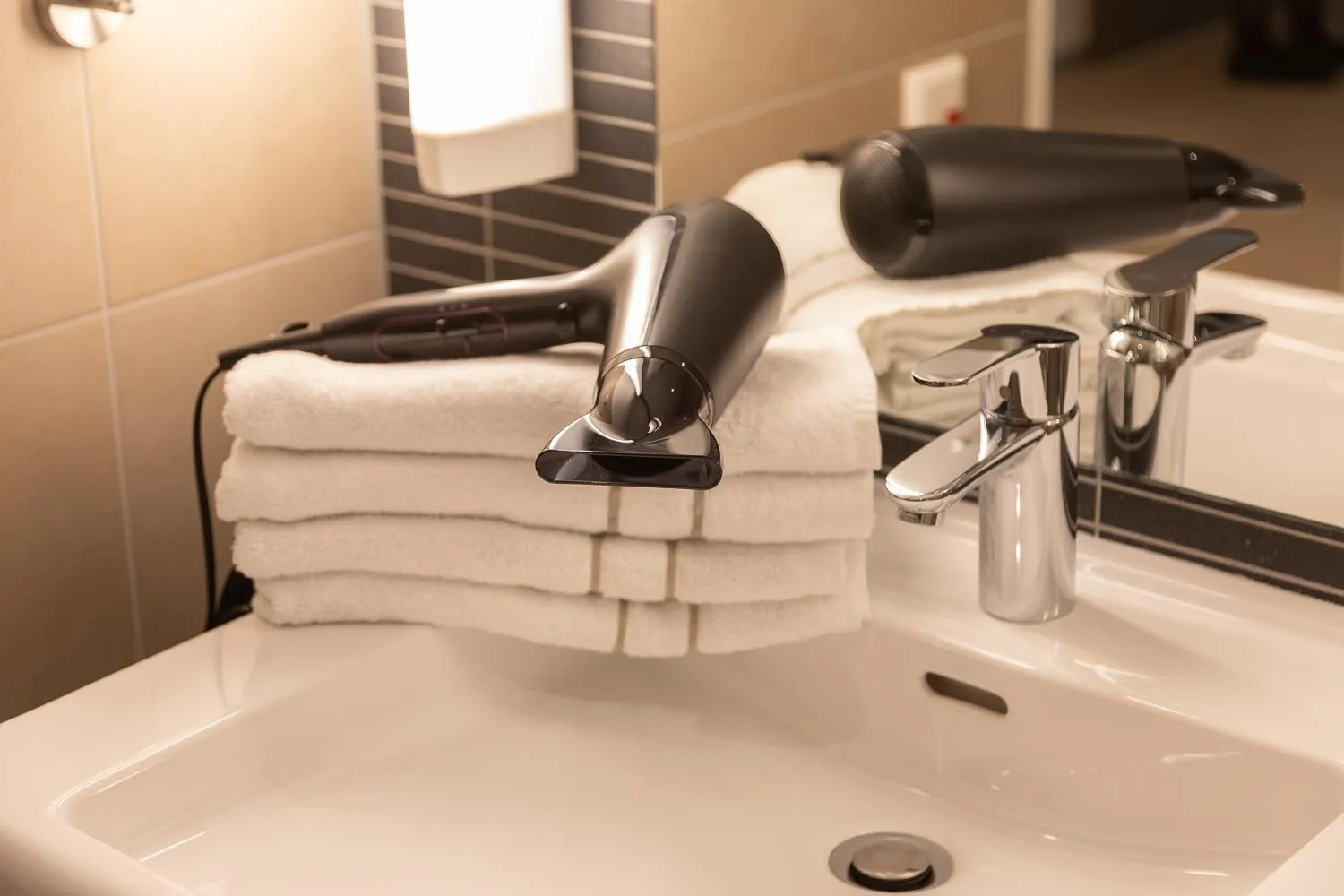 Bathroom in Sporthotel TREFF PUNKT