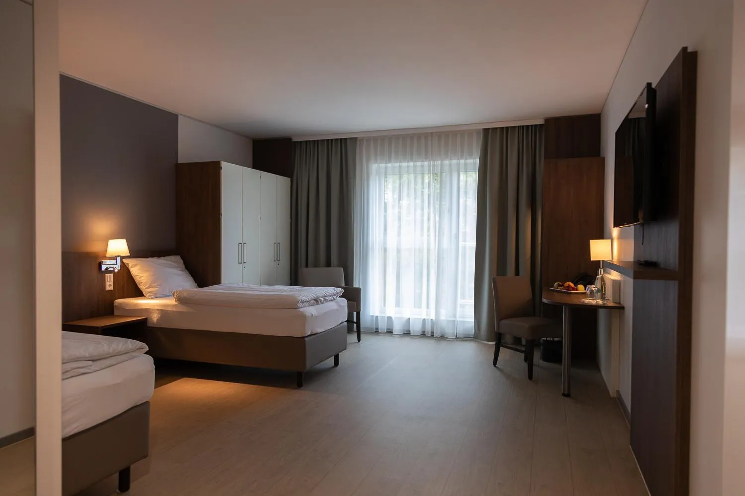 Photo of the whole room, Bed in Sporthotel TREFF PUNKT