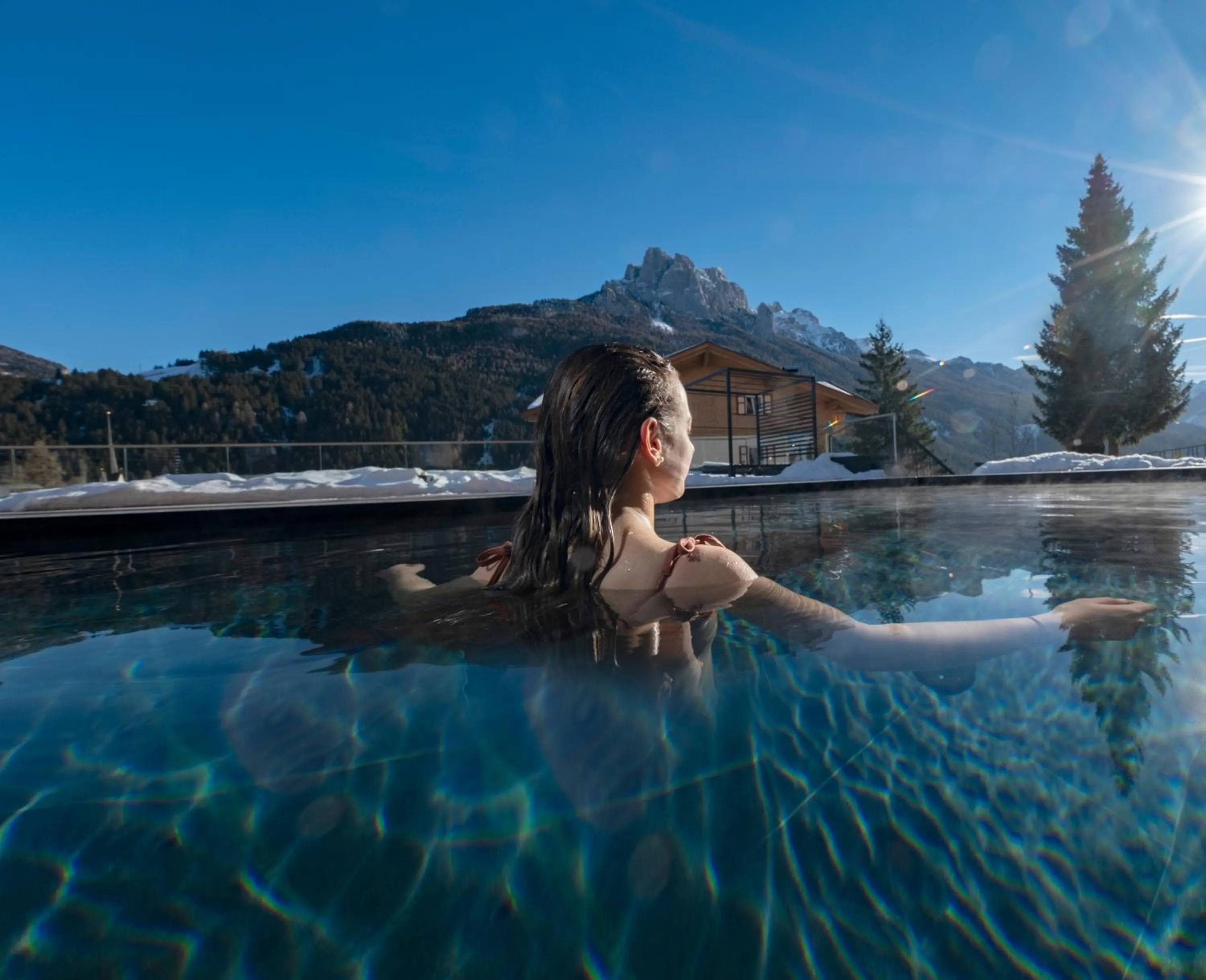 Natural landscape in Ciampedie Luxury Alpine Spa Hotel