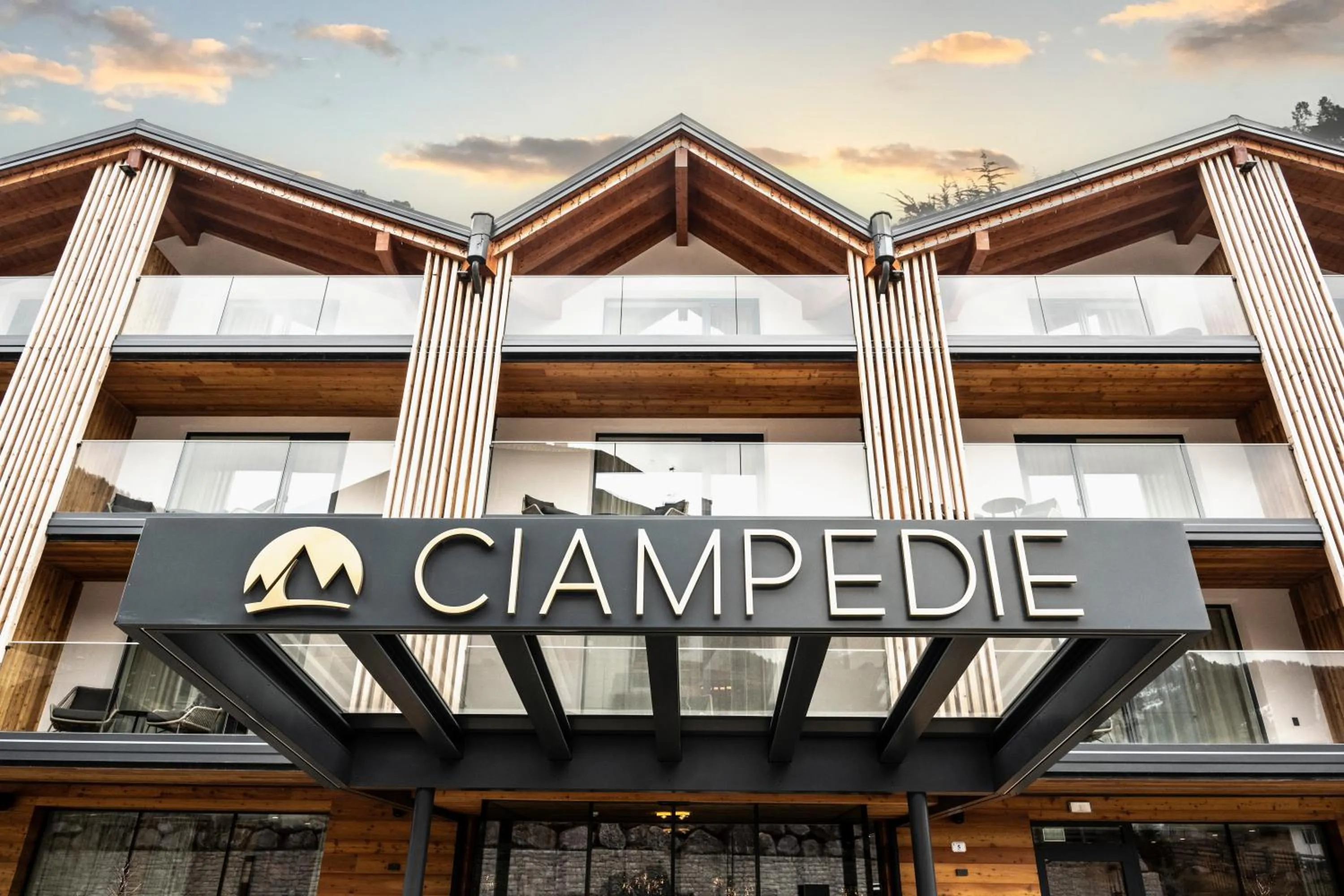 Property building in Ciampedie Luxury Alpine Spa Hotel