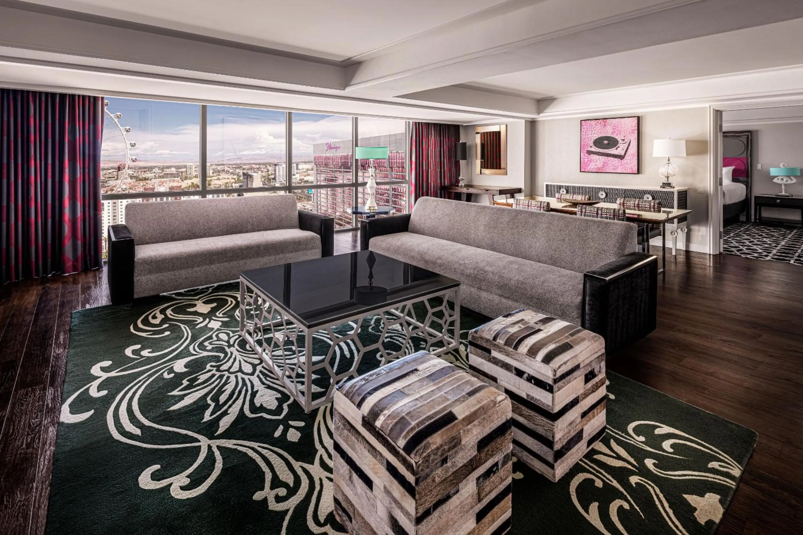 Living room in Flamingo Las Vegas Hotel & Casino