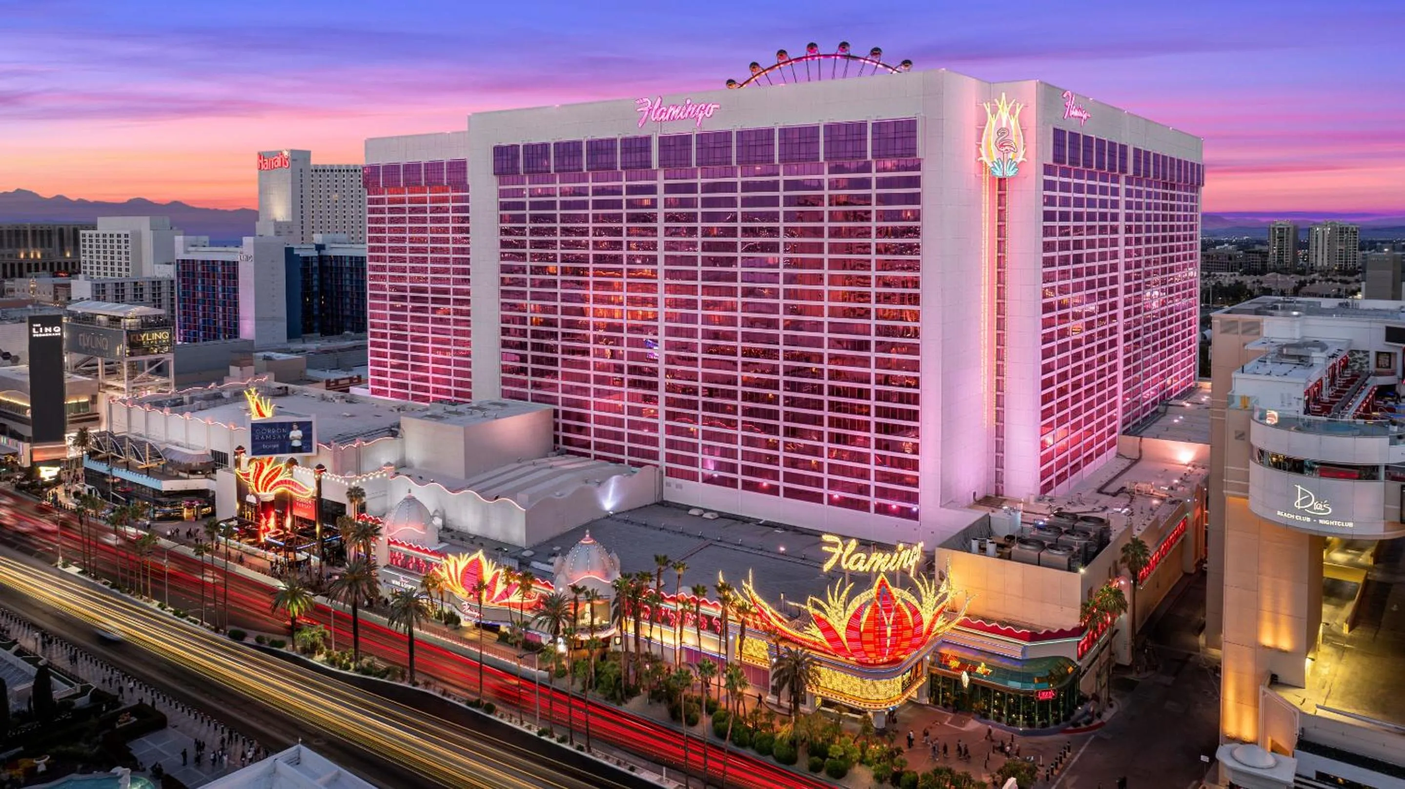 Property building in Flamingo Las Vegas Hotel & Casino