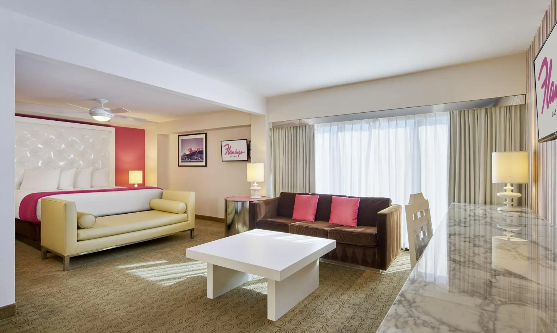 Bedroom, Bed in Flamingo Las Vegas Hotel & Casino