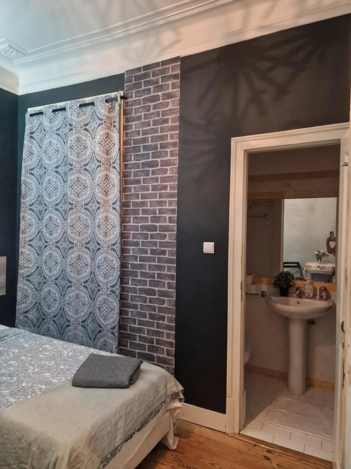 Bed in D&N Hospedagem Lisboa