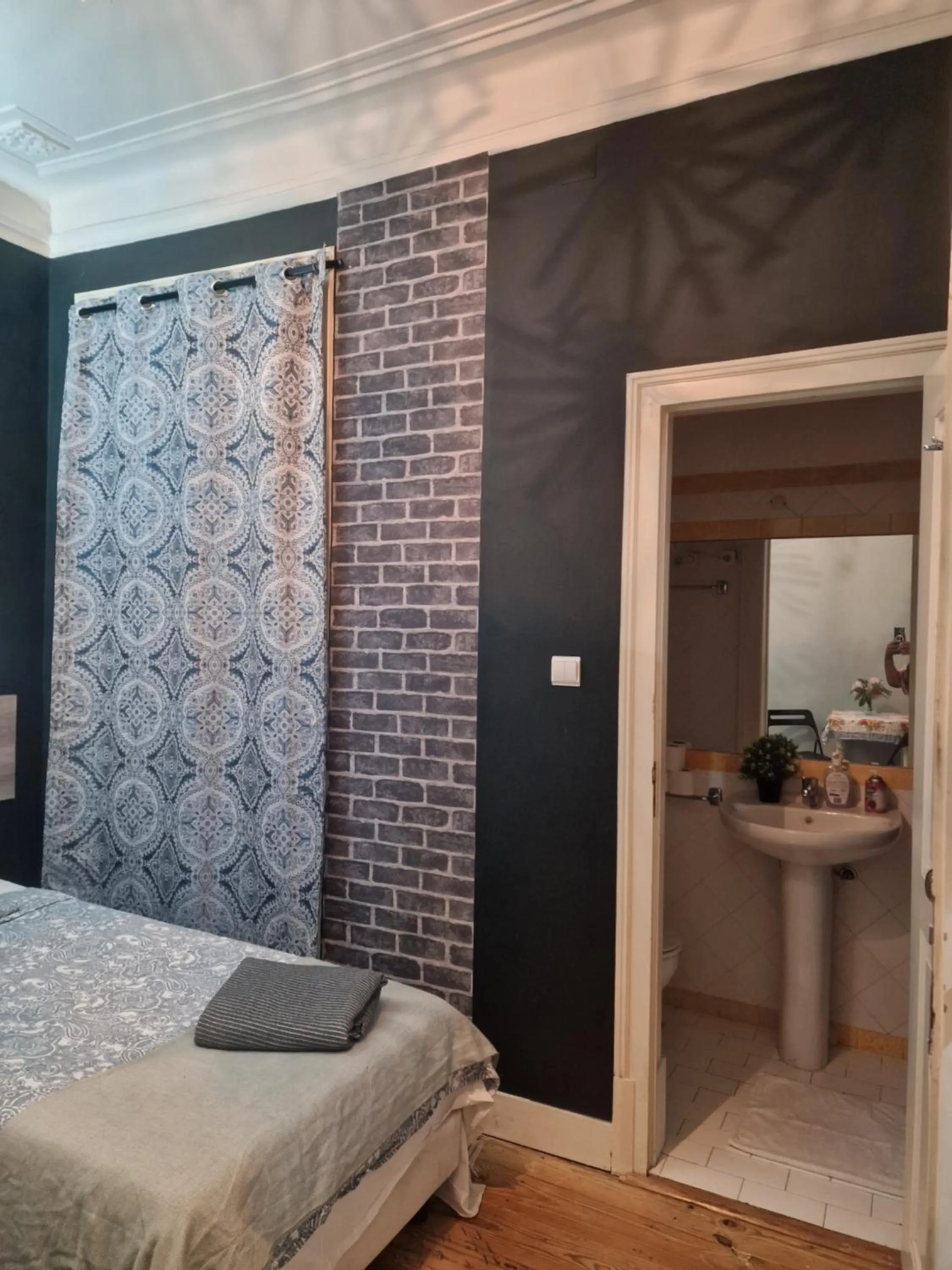 Bed in D&N Hospedagem Lisboa