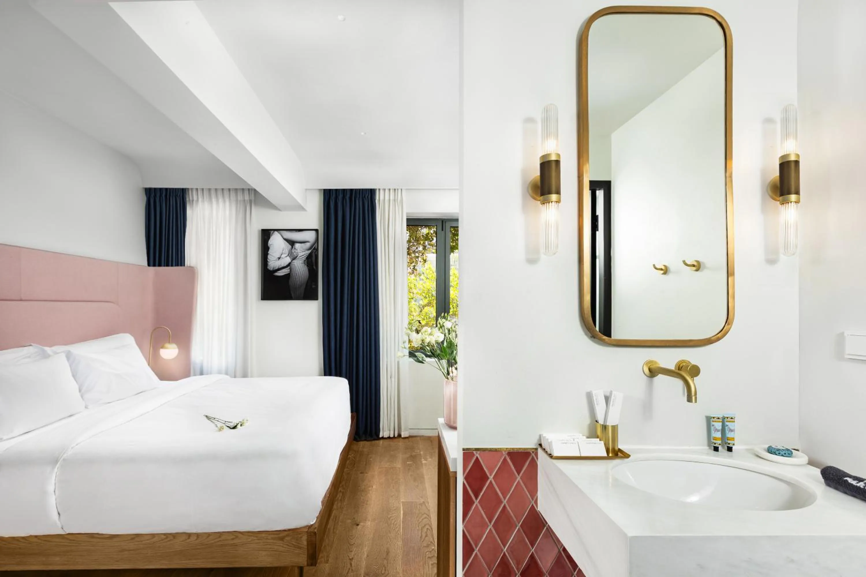 Bedroom, Bed in Gatsby Athens