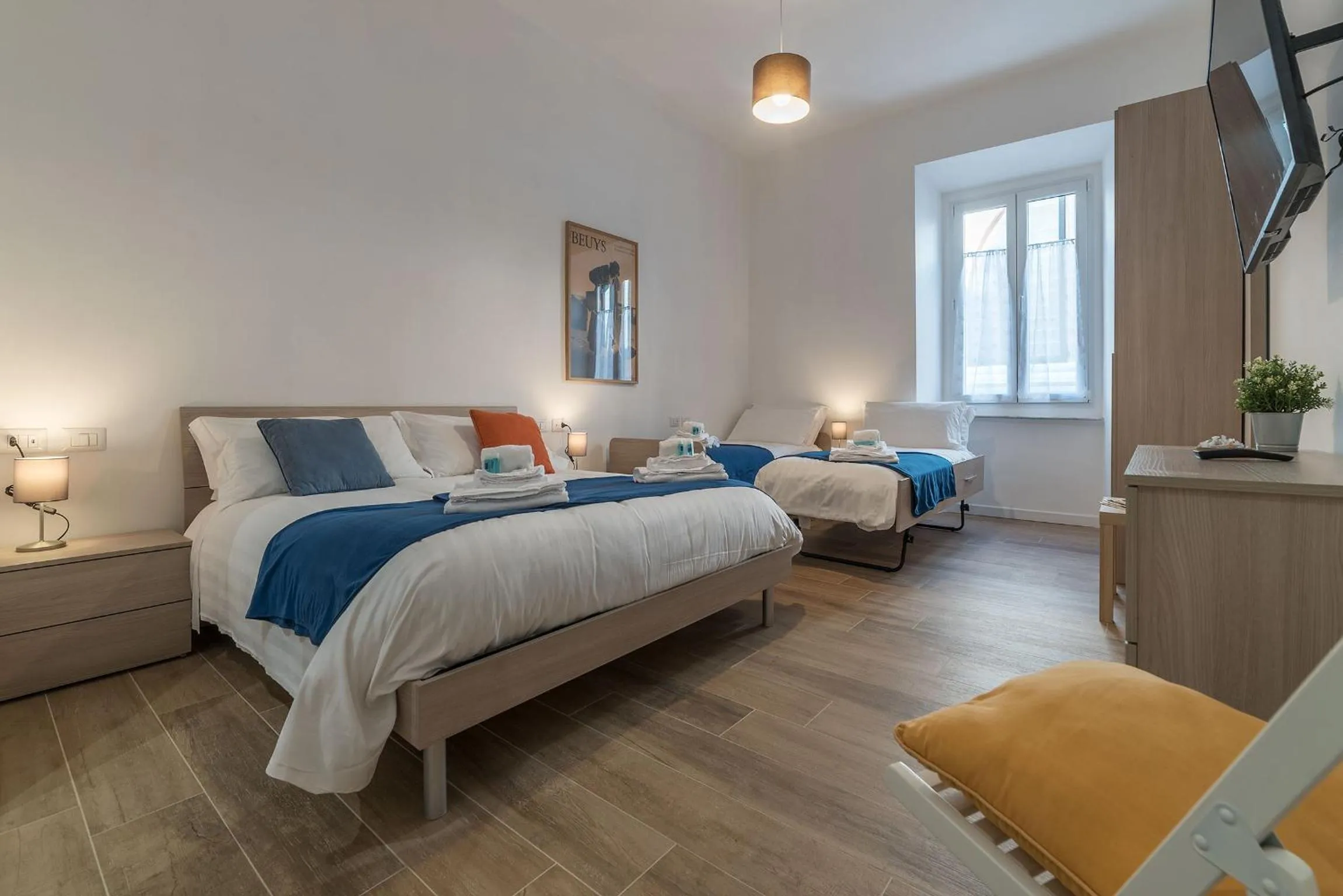 Bed in Roman Station House