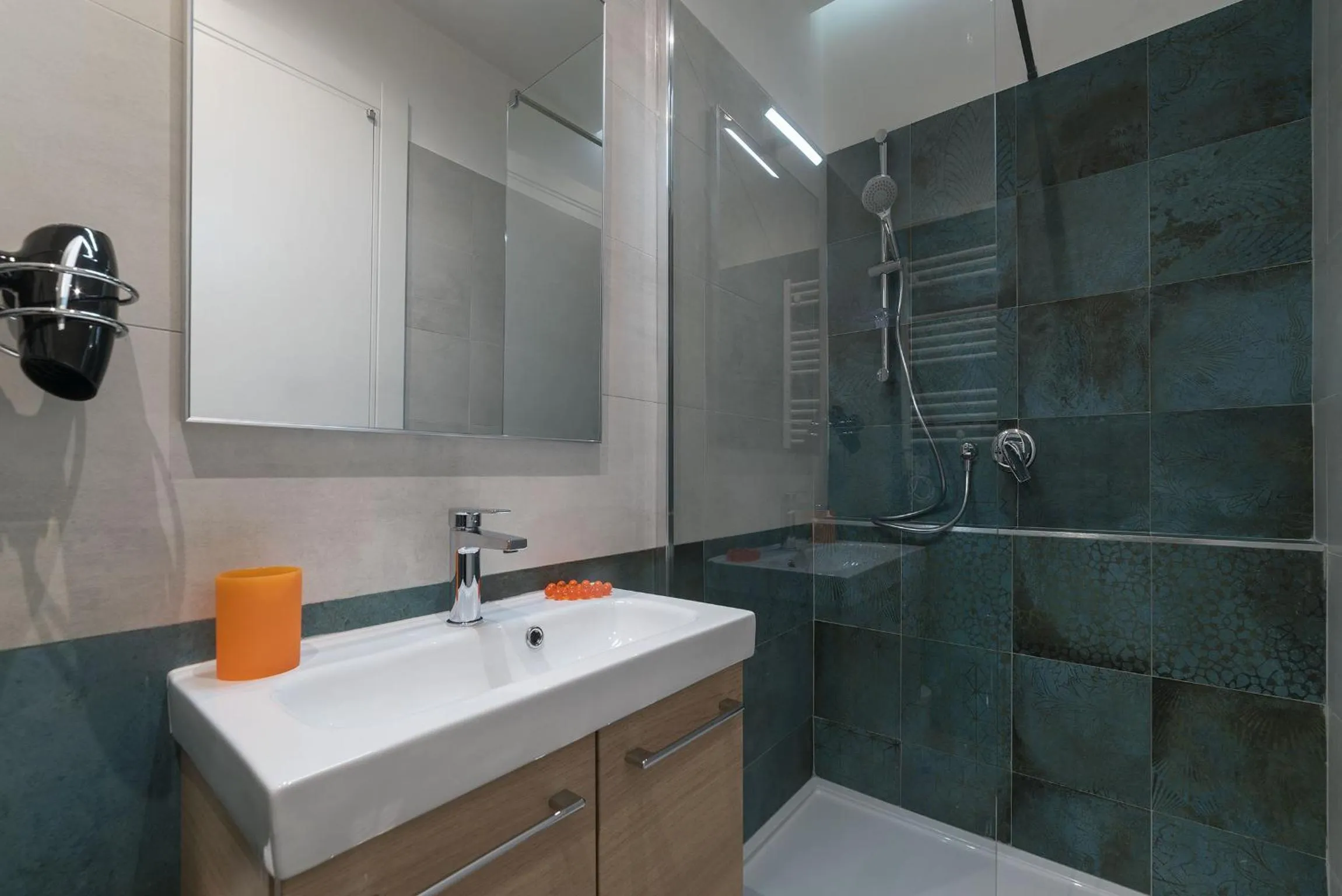 Shower in Roman Station House