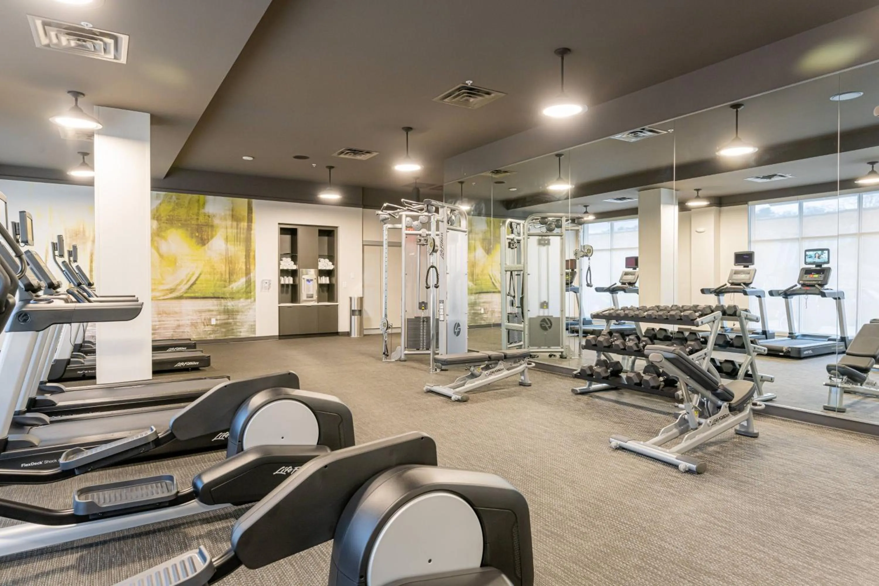 Fitness centre/facilities in Courtyard Asheville Biltmore Village