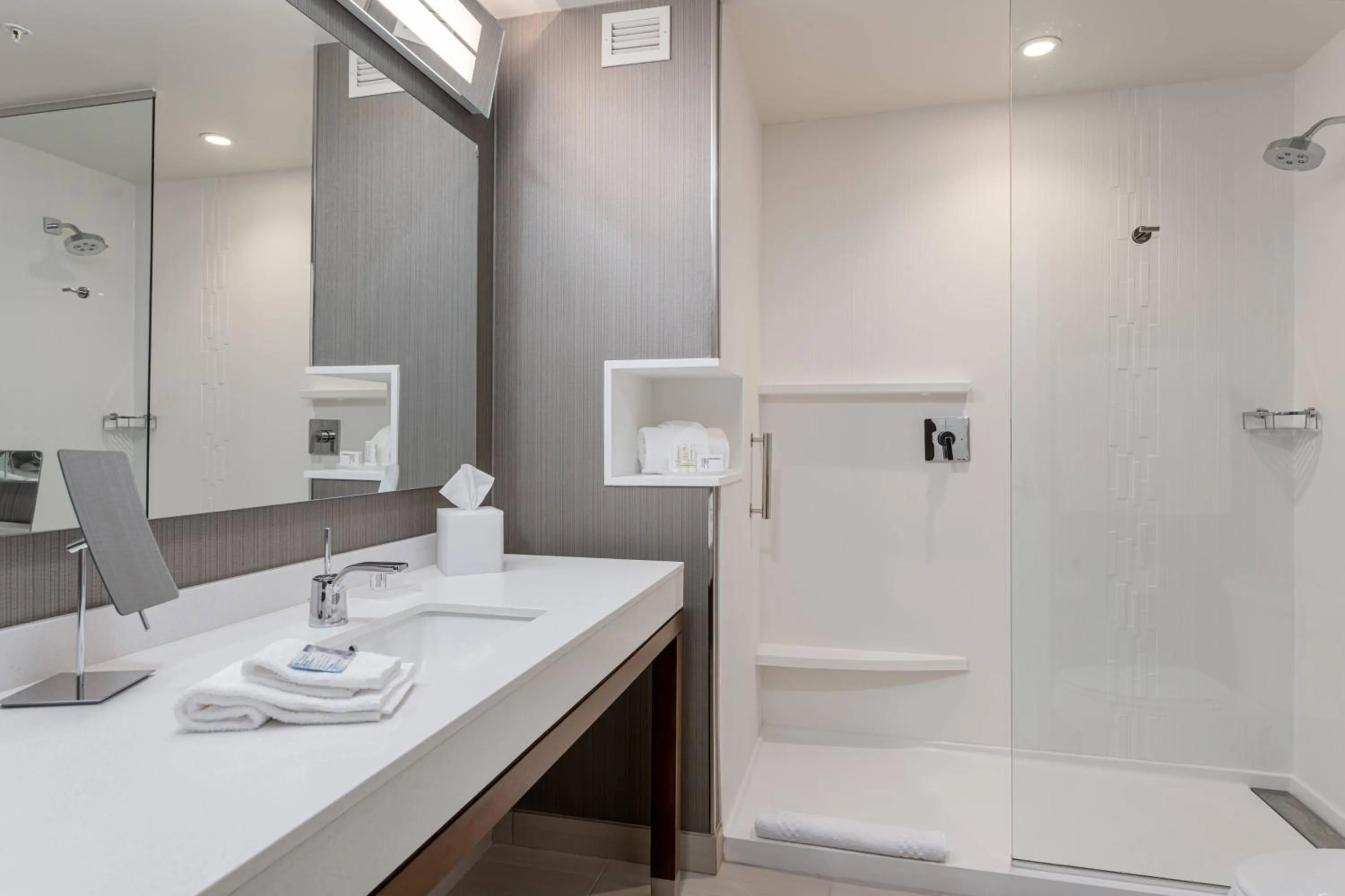 Bathroom in Courtyard Asheville Biltmore Village